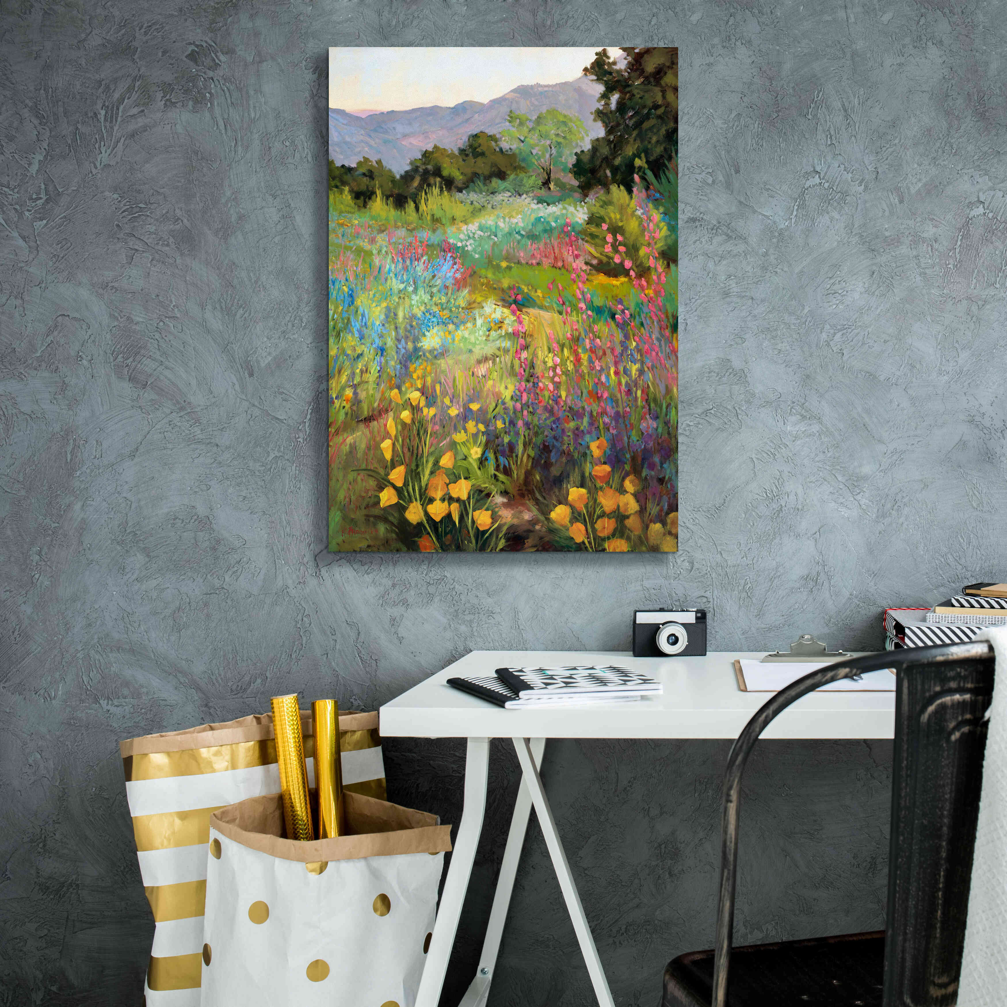 'Spring Days' by Ellie Freudenstein, Giclee Canvas Wall Art,18x26