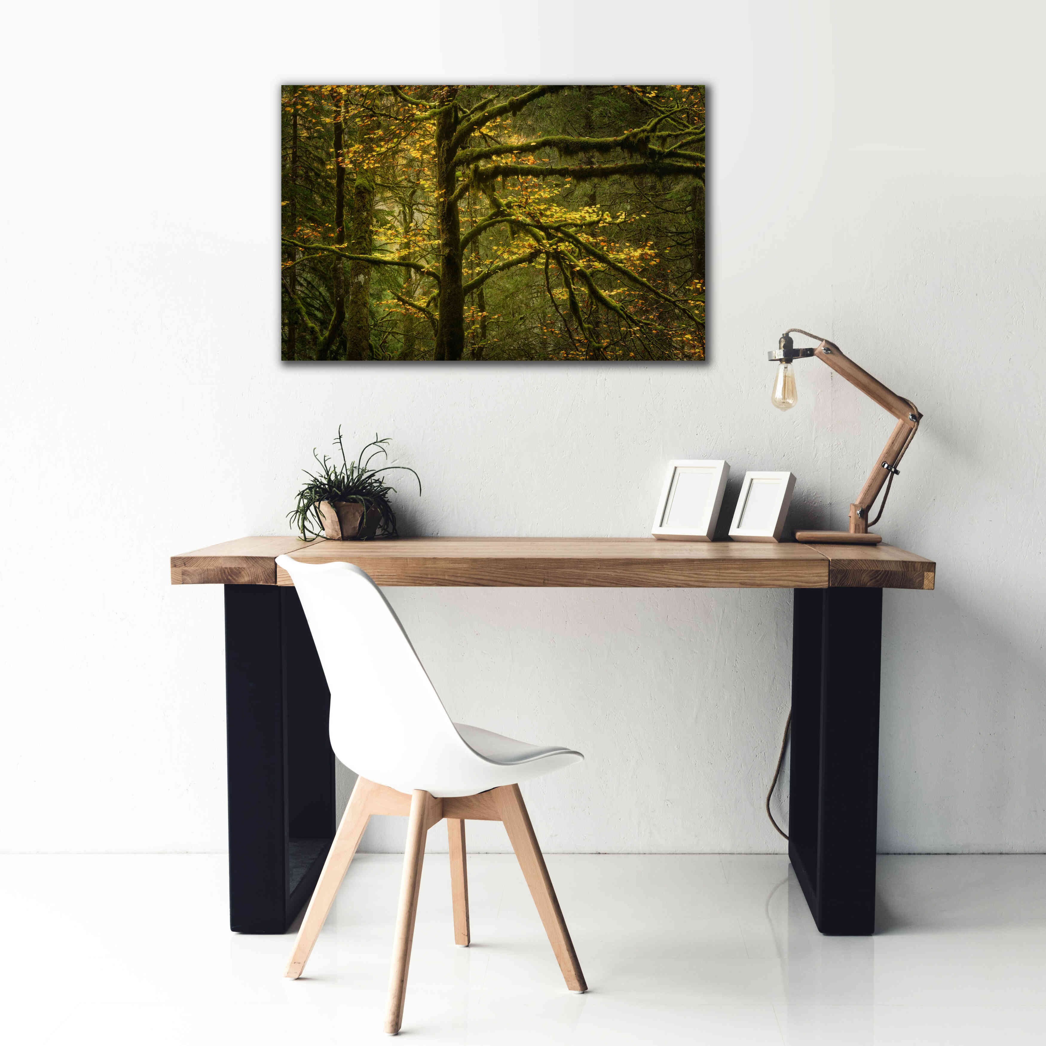 'Golden Drops' by Enrico Fossati, Giclee Canvas Wall Art,40x26