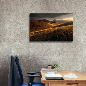 'Last Autumn Light' by Enrico Fossati, Giclee Canvas Wall Art,40x26