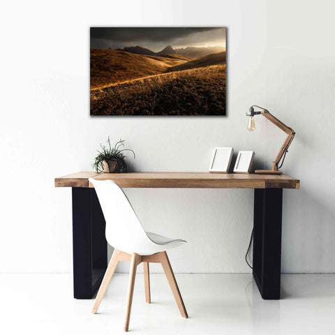 Image of 'Last Autumn Light' by Enrico Fossati, Giclee Canvas Wall Art,40x26
