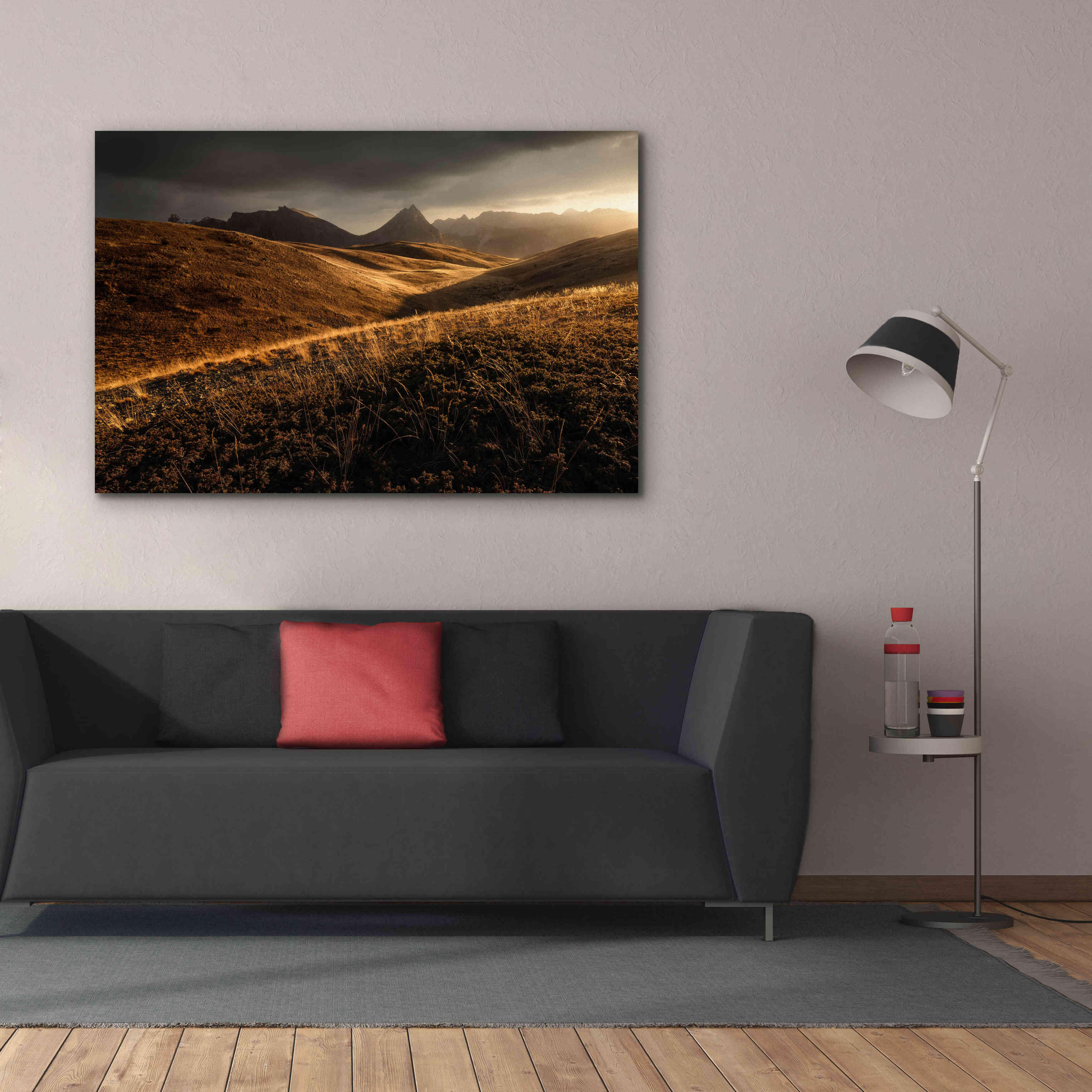 'Last Autumn Light' by Enrico Fossati, Giclee Canvas Wall Art,60x40