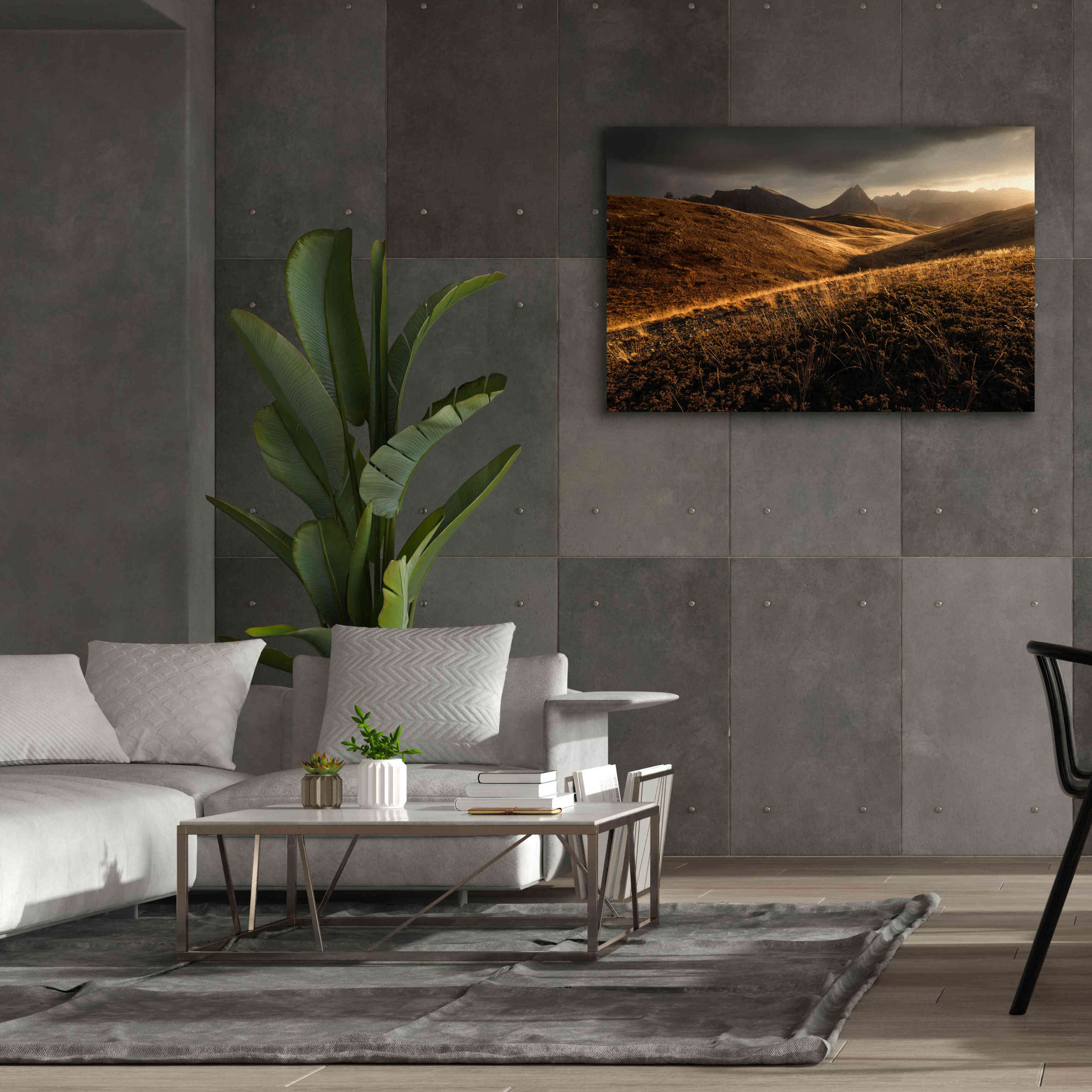 'Last Autumn Light' by Enrico Fossati, Giclee Canvas Wall Art,60x40