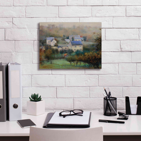 Image of 'Countryside Hamlet' by Esther Engelman, Giclee Canvas Wall Art,16x12