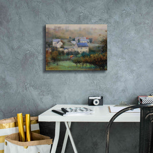 'Countryside Hamlet' by Esther Engelman, Giclee Canvas Wall Art,16x12