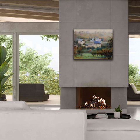 Image of 'Countryside Hamlet' by Esther Engelman, Giclee Canvas Wall Art,34x26