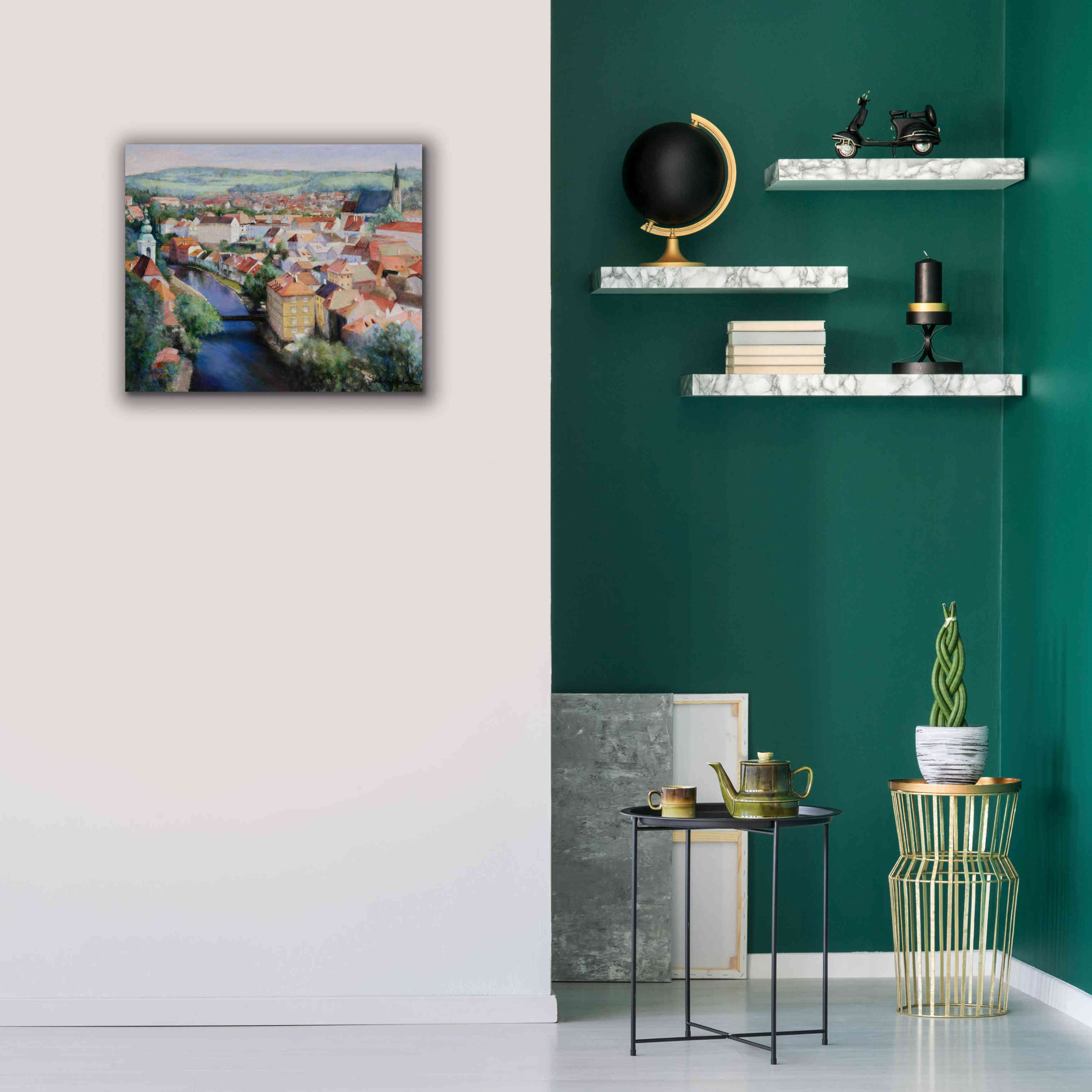 'Mosaic' by Esther Engelman, Giclee Canvas Wall Art,24x20