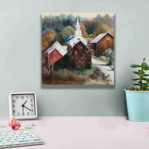 Image of 'New England Veterans' by Esther Engelman, Giclee Canvas Wall Art,12x12