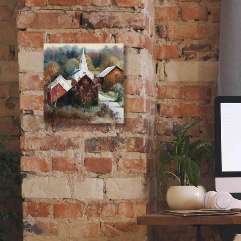 Image of 'New England Veterans' by Esther Engelman, Giclee Canvas Wall Art,12x12