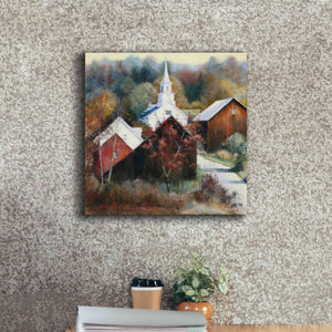 'New England Veterans' by Esther Engelman, Giclee Canvas Wall Art,18x18