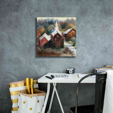 Image of 'New England Veterans' by Esther Engelman, Giclee Canvas Wall Art,18x18