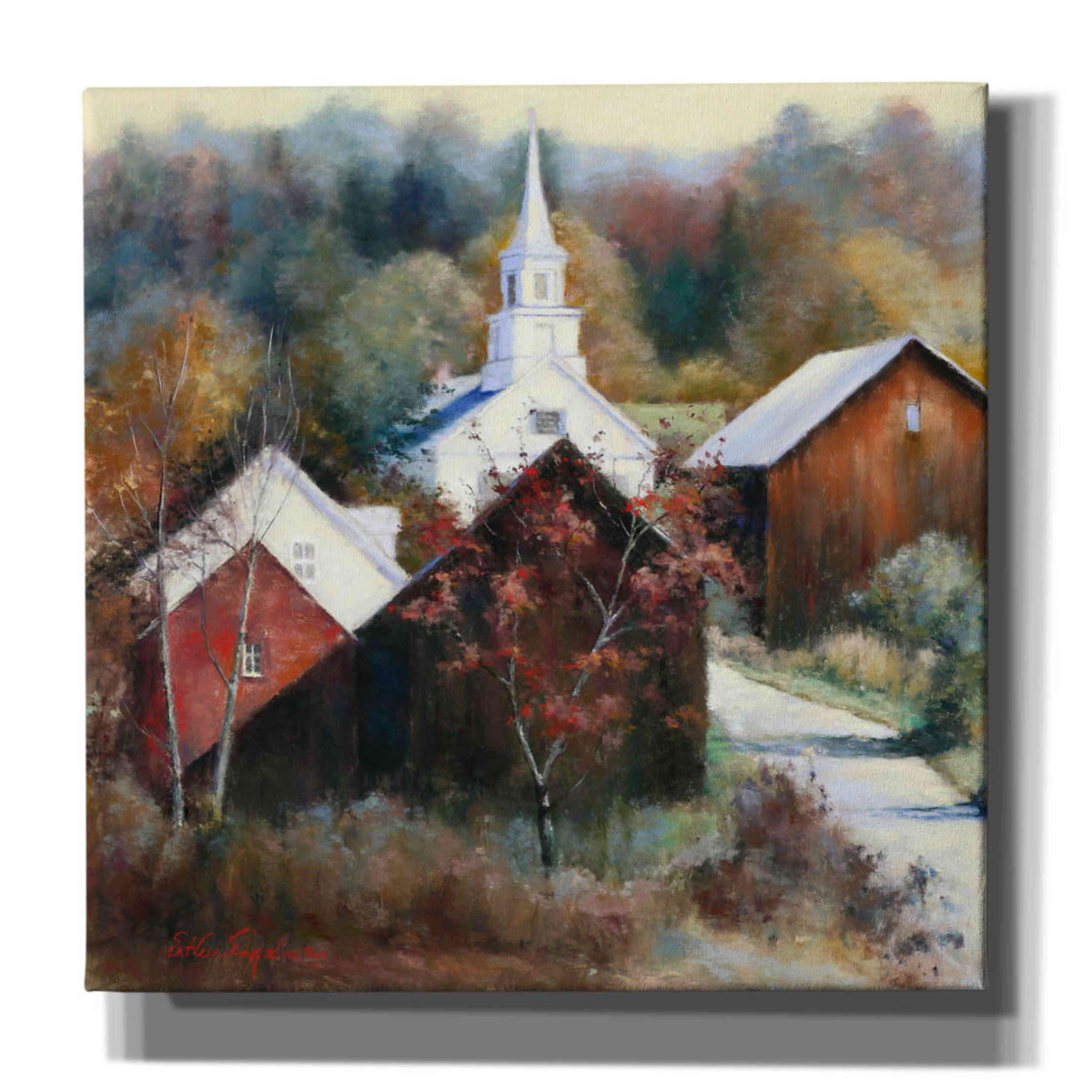 'New England Veterans' by Esther Engelman, Giclee Canvas Wall Art