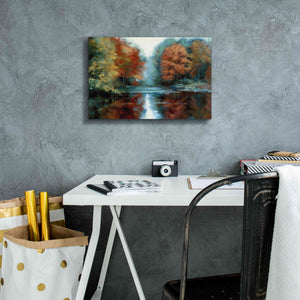 'Saco River' by Esther Engelman, Giclee Canvas Wall Art,18x12