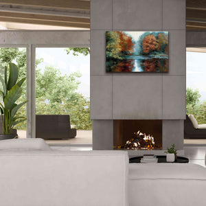 'Saco River' by Esther Engelman, Giclee Canvas Wall Art,40x26
