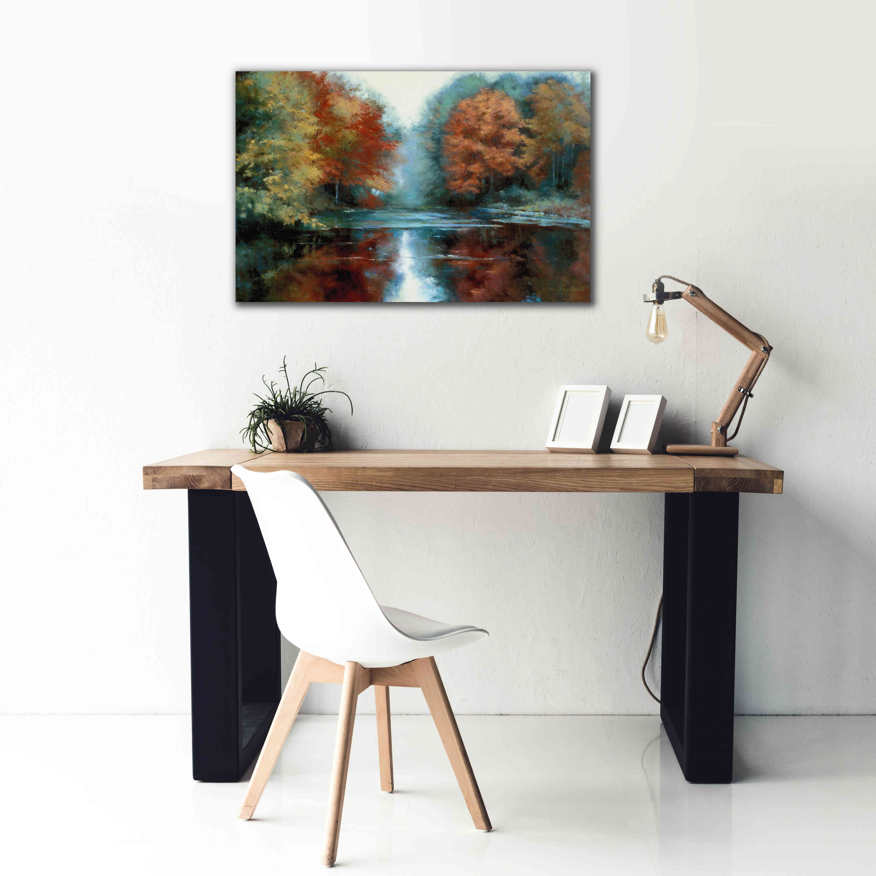 'Saco River' by Esther Engelman, Giclee Canvas Wall Art,40x26