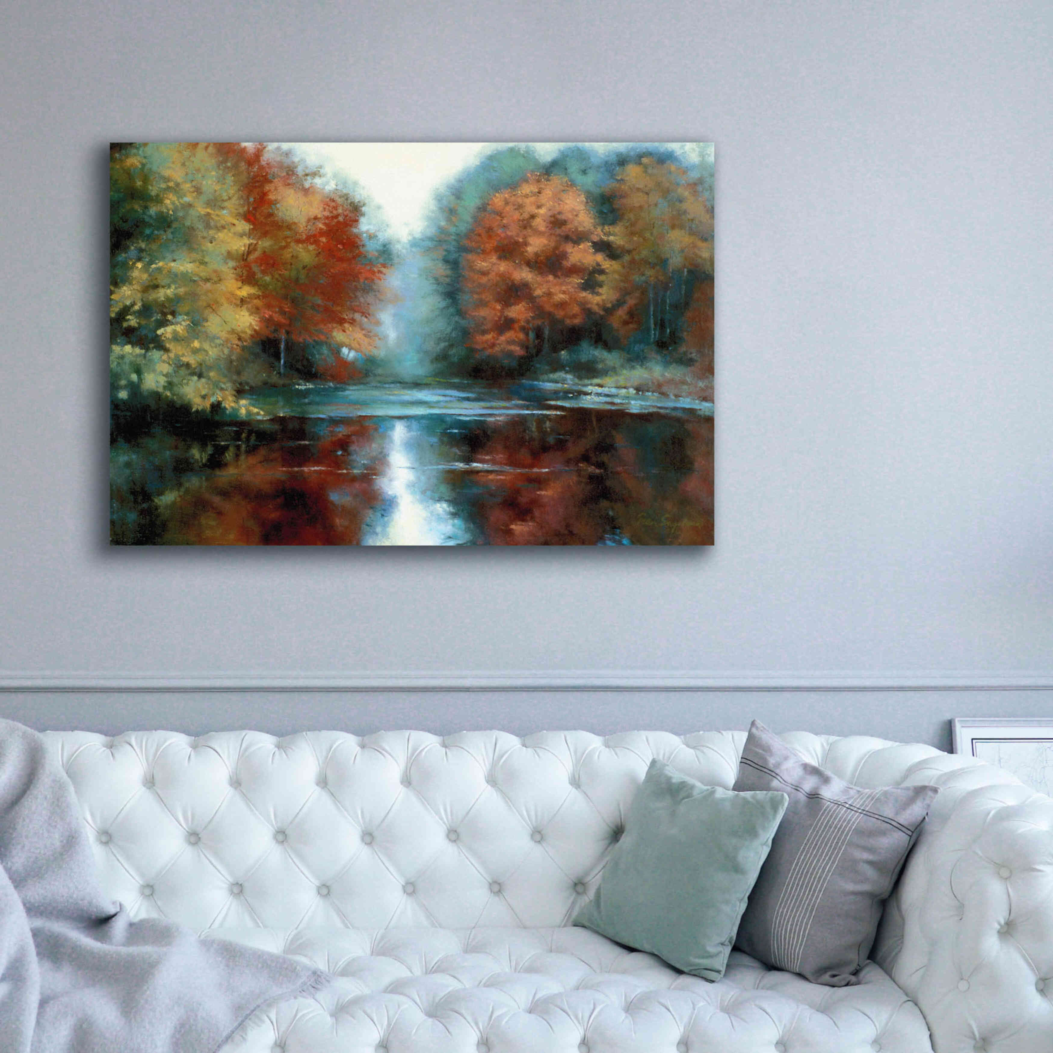 'Saco River' by Esther Engelman, Giclee Canvas Wall Art,60x40