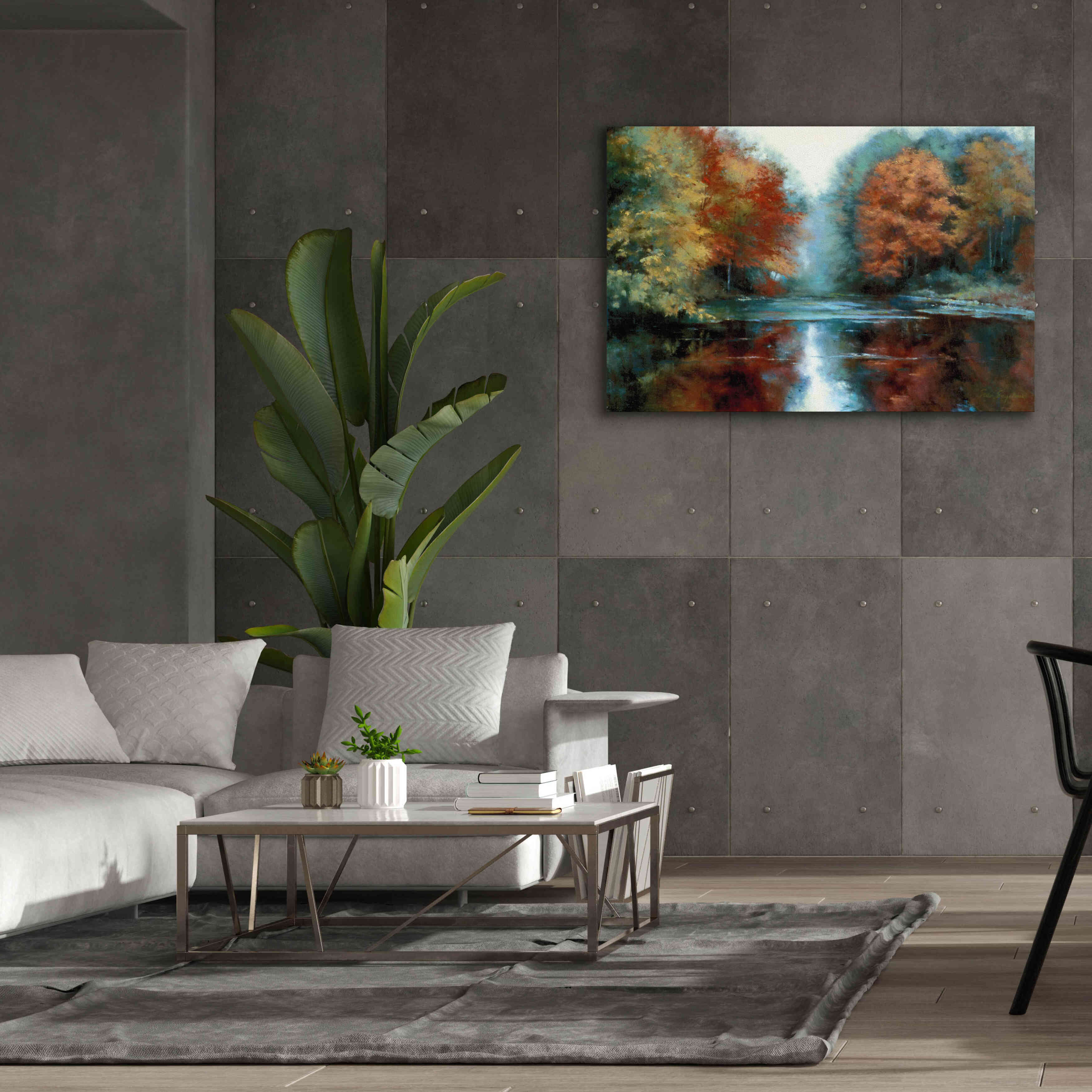 'Saco River' by Esther Engelman, Giclee Canvas Wall Art,60x40