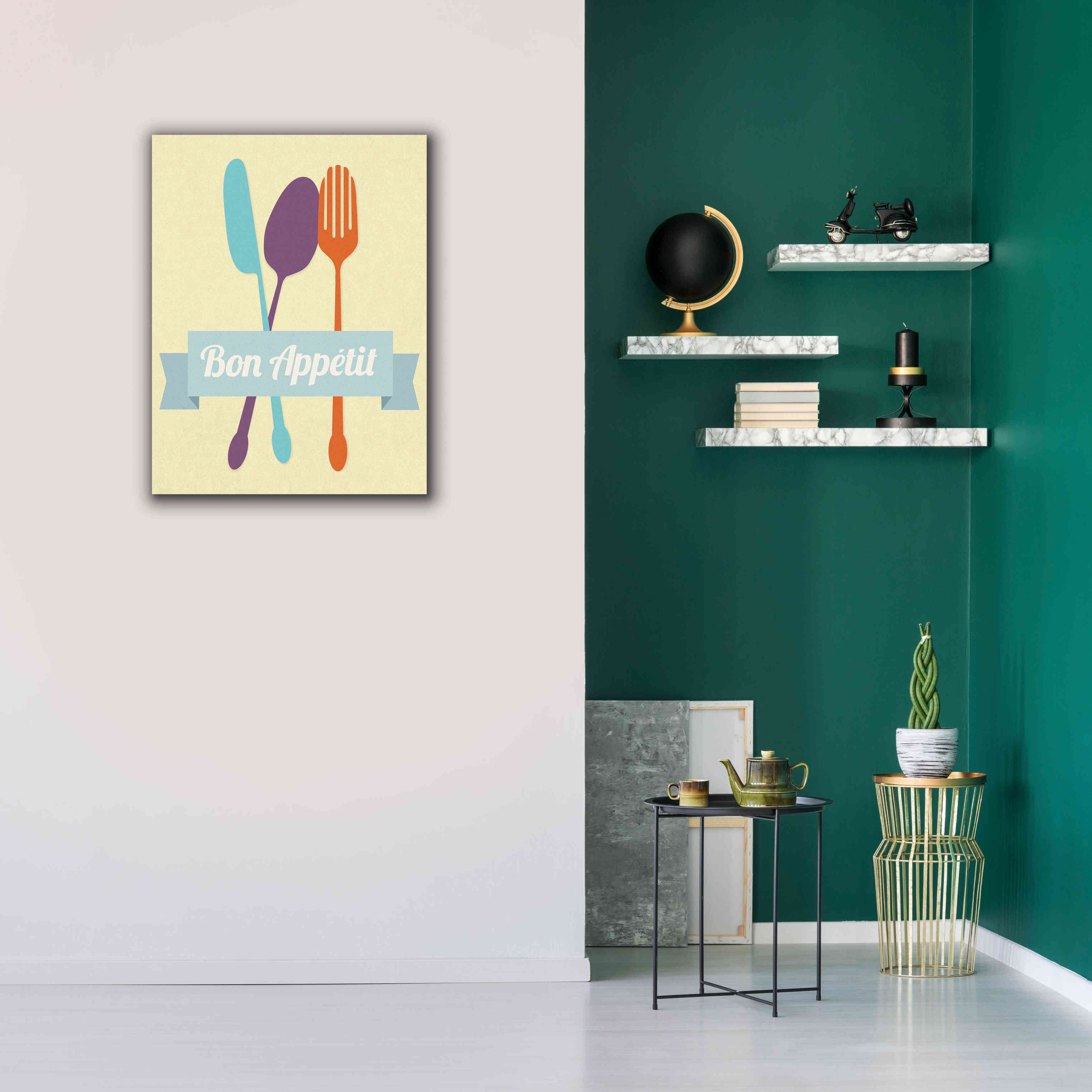'Bon Appetit' by Genesis Duncan, Giclee Canvas Wall Art,26x34