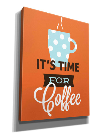 Image of 'Coffee Time (Orange)' by Genesis Duncan, Giclee Canvas Wall Art