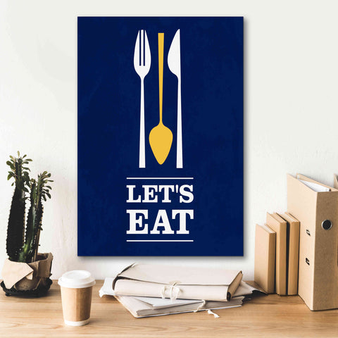Image of 'Let’s Eat' by Genesis Duncan, Giclee Canvas Wall Art,18x26