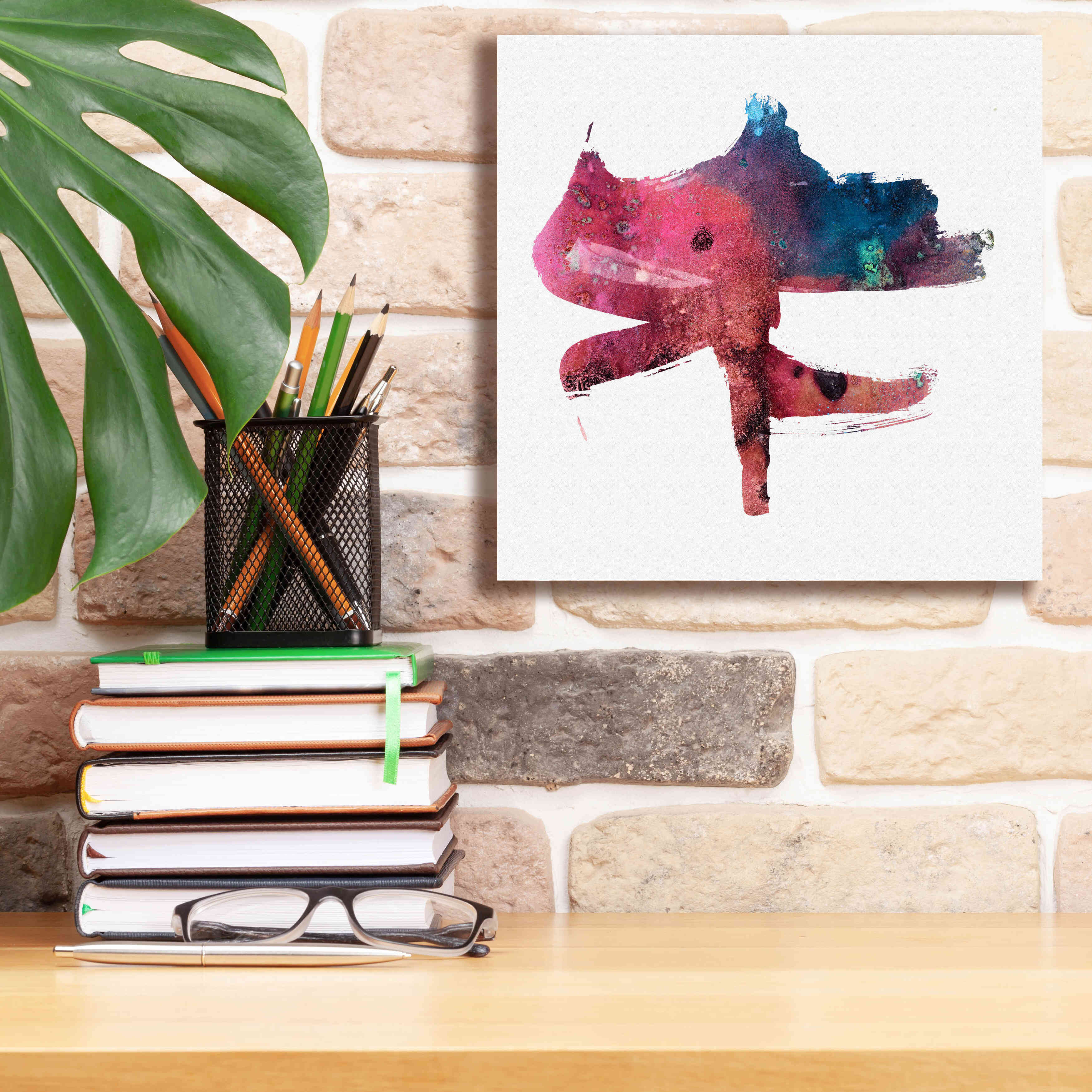 'Eastern Visions 1' by Jaclyn Frances, Giclee Canvas Wall Art,12x12