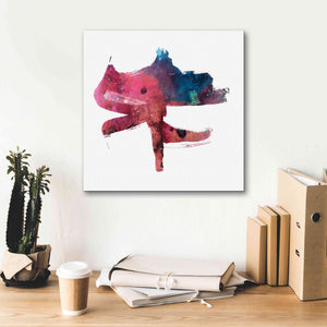 'Eastern Visions 1' by Jaclyn Frances, Giclee Canvas Wall Art,18x18