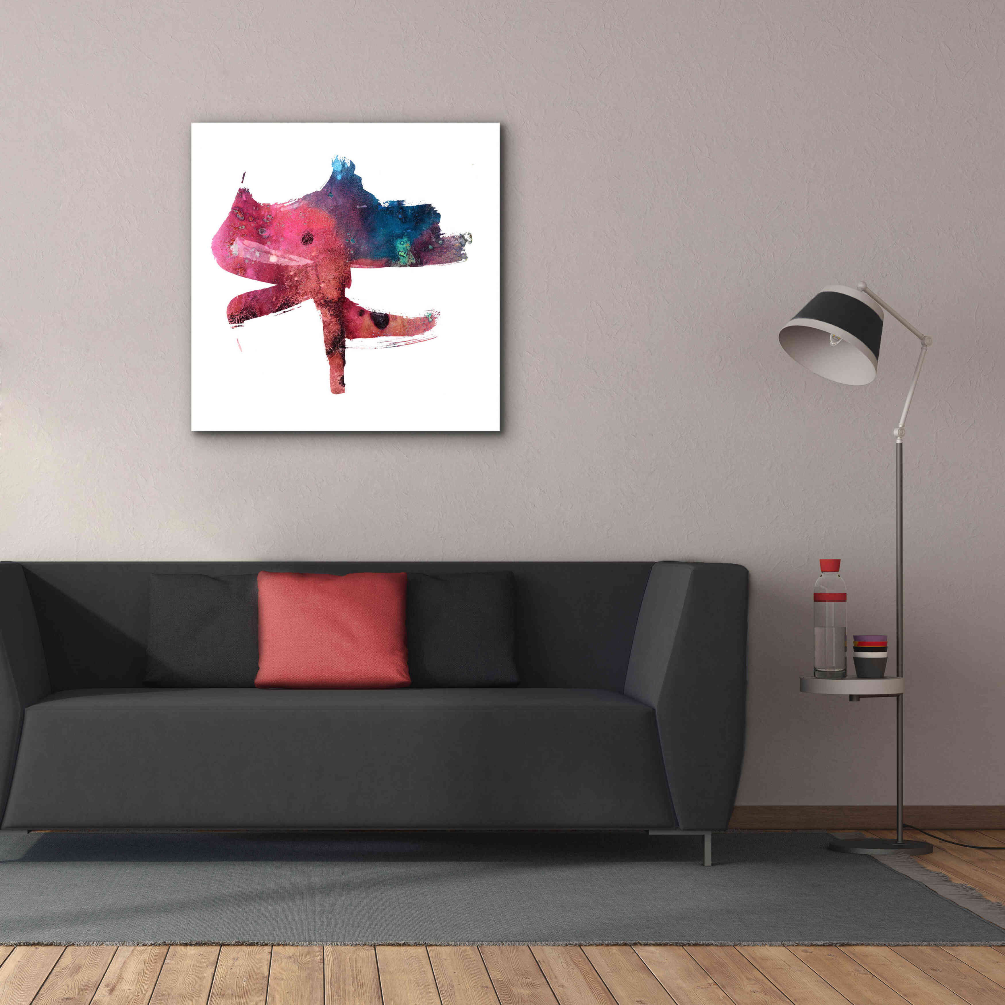 'Eastern Visions 1' by Jaclyn Frances, Giclee Canvas Wall Art,37x37