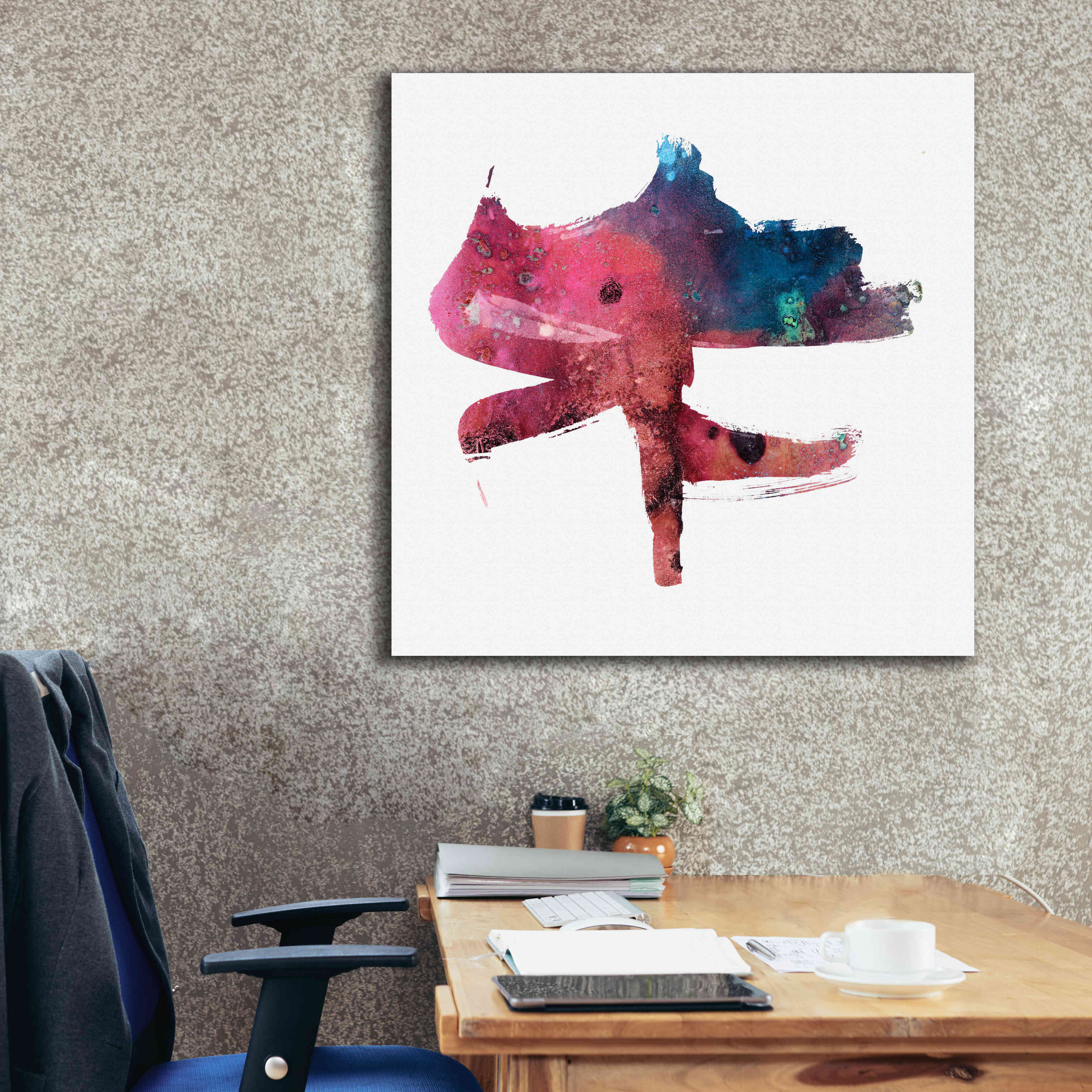 'Eastern Visions 1' by Jaclyn Frances, Giclee Canvas Wall Art,37x37