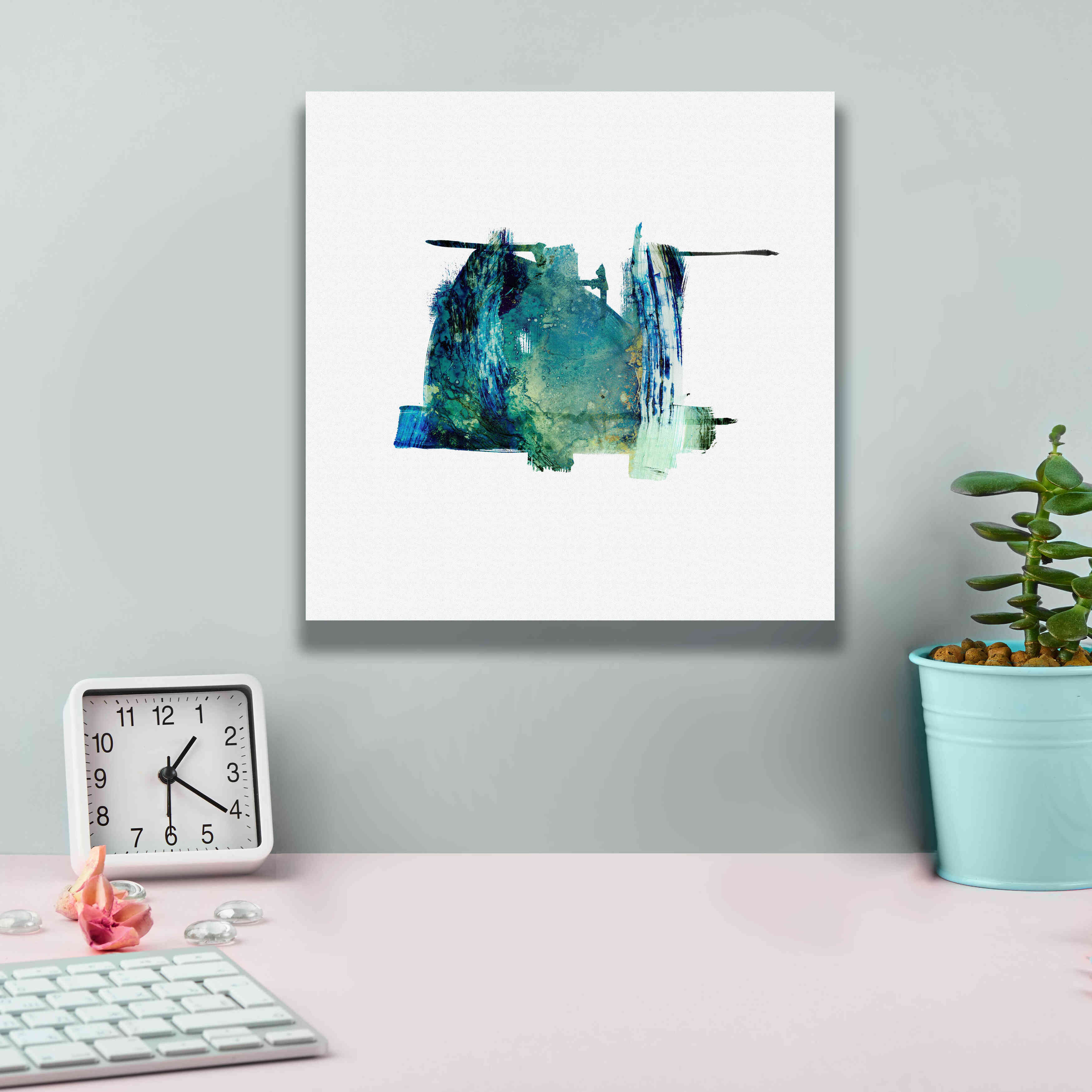 'Eastern Visions 10' by Jaclyn Frances, Giclee Canvas Wall Art,12x12