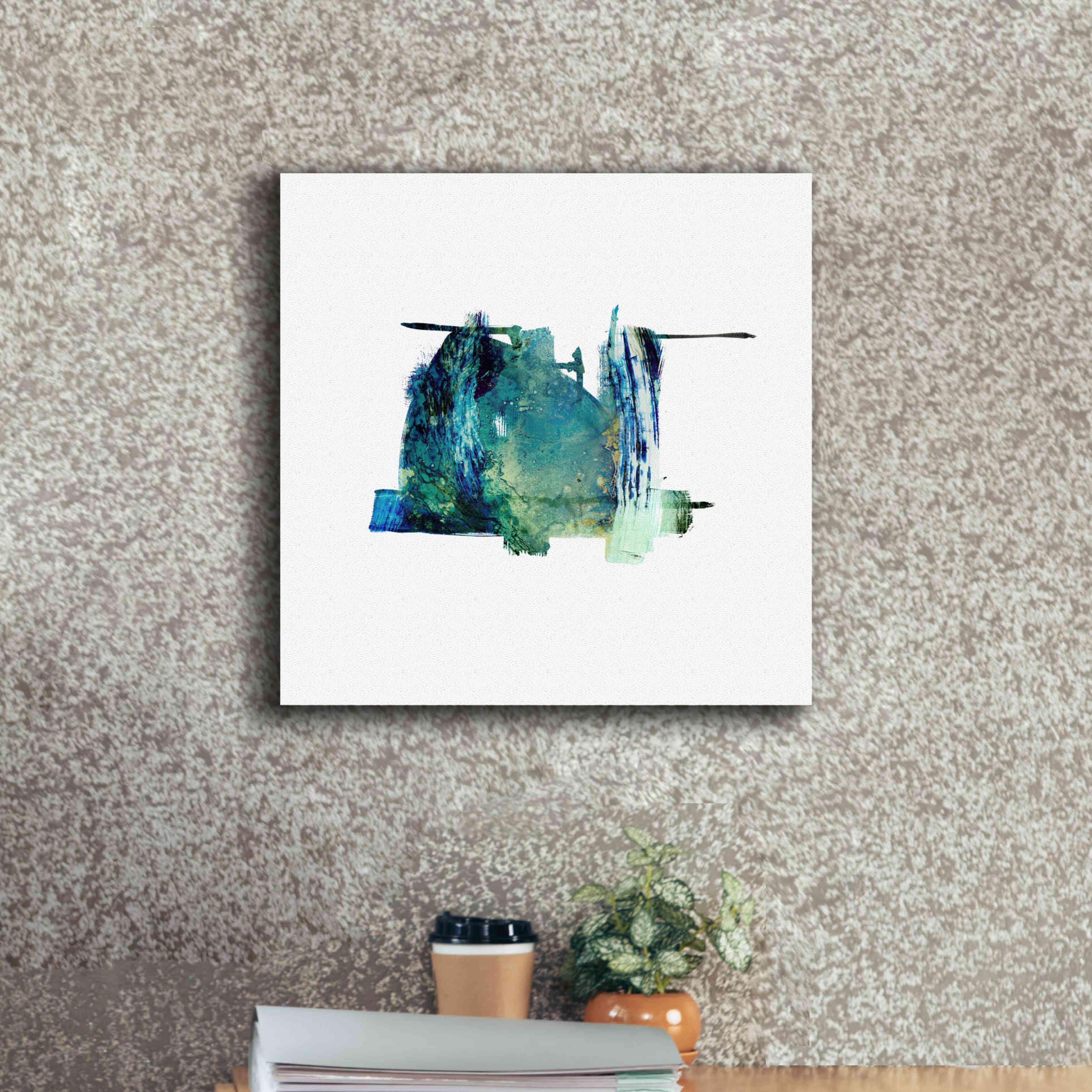 'Eastern Visions 10' by Jaclyn Frances, Giclee Canvas Wall Art,18x18