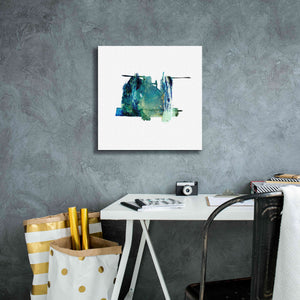 'Eastern Visions 10' by Jaclyn Frances, Giclee Canvas Wall Art,18x18