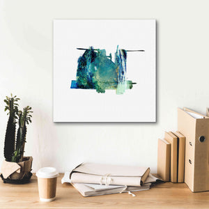 'Eastern Visions 10' by Jaclyn Frances, Giclee Canvas Wall Art,18x18