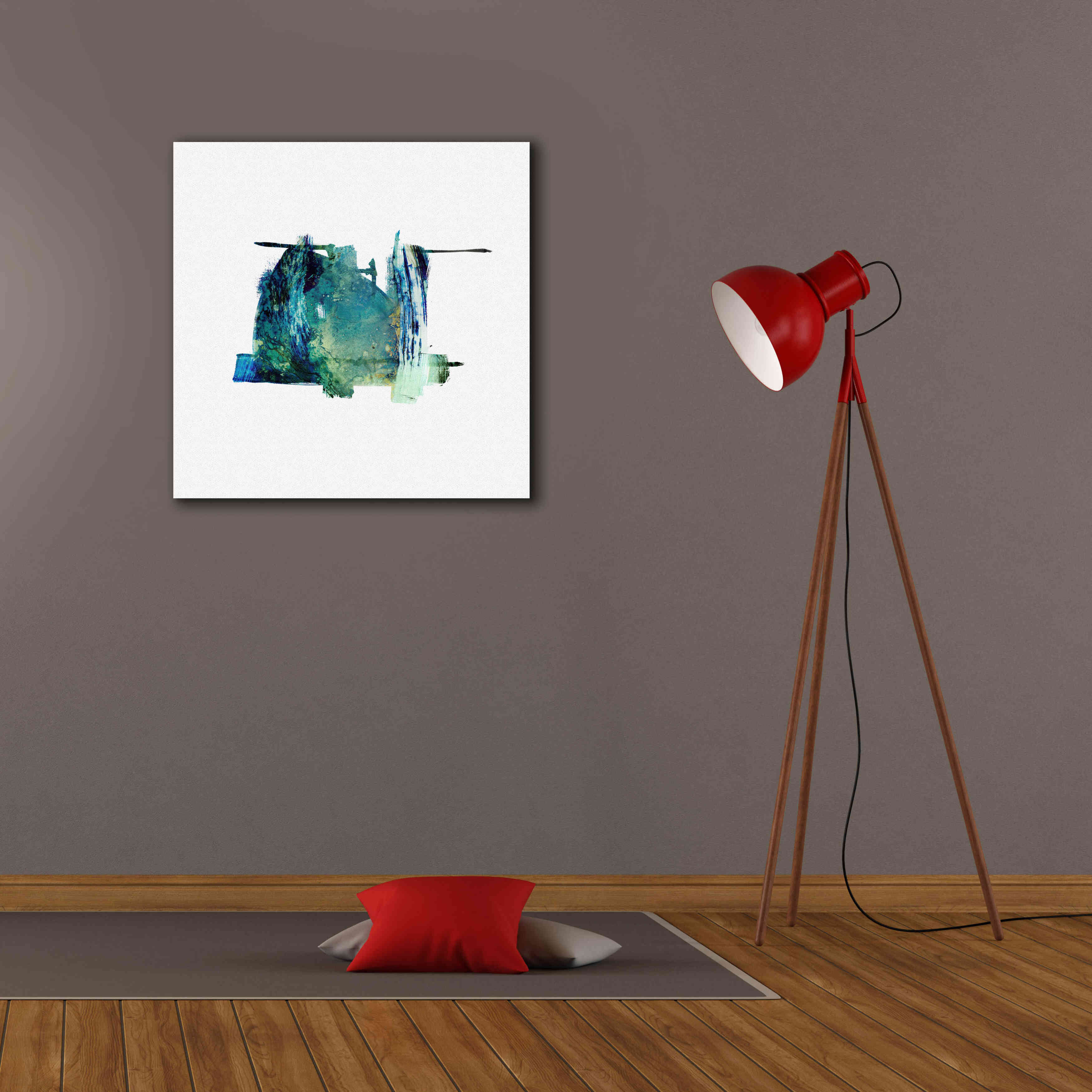 'Eastern Visions 10' by Jaclyn Frances, Giclee Canvas Wall Art,26x26