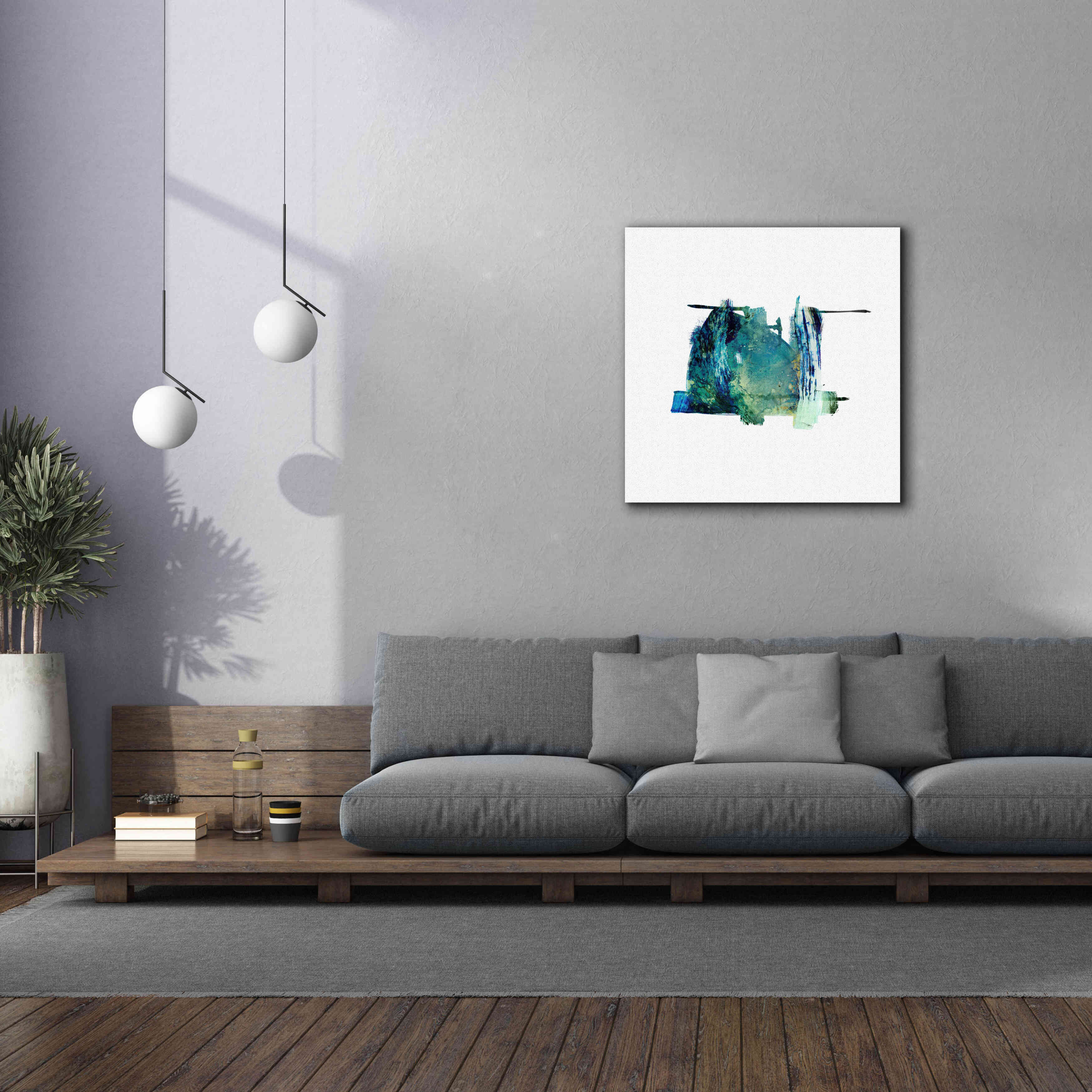 'Eastern Visions 10' by Jaclyn Frances, Giclee Canvas Wall Art,37x37