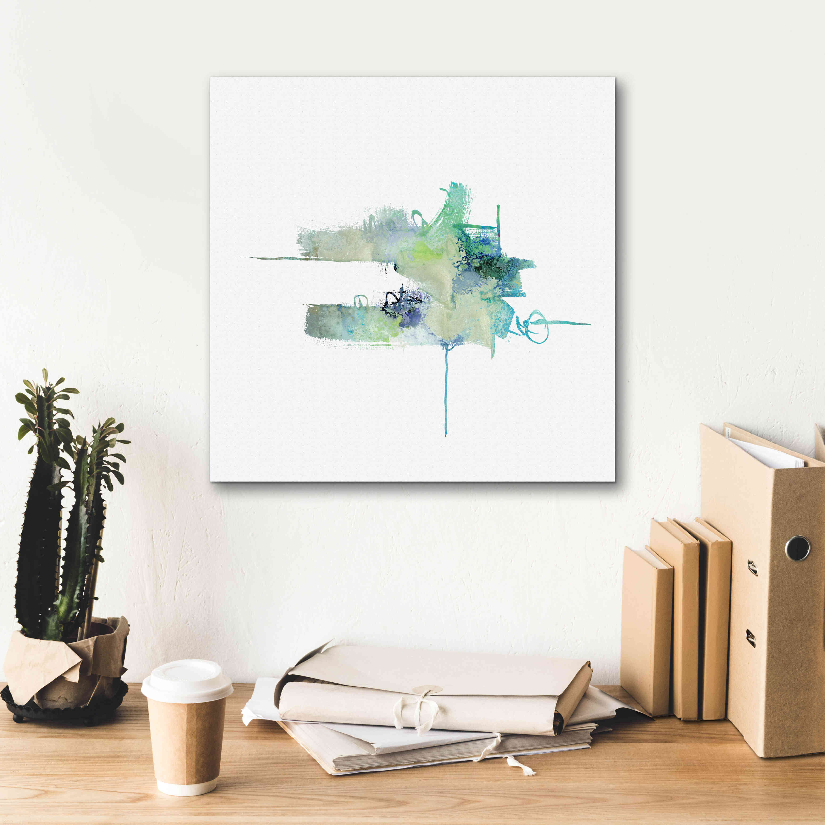 'Eastern Visions 11' by Jaclyn Frances, Giclee Canvas Wall Art,18x18