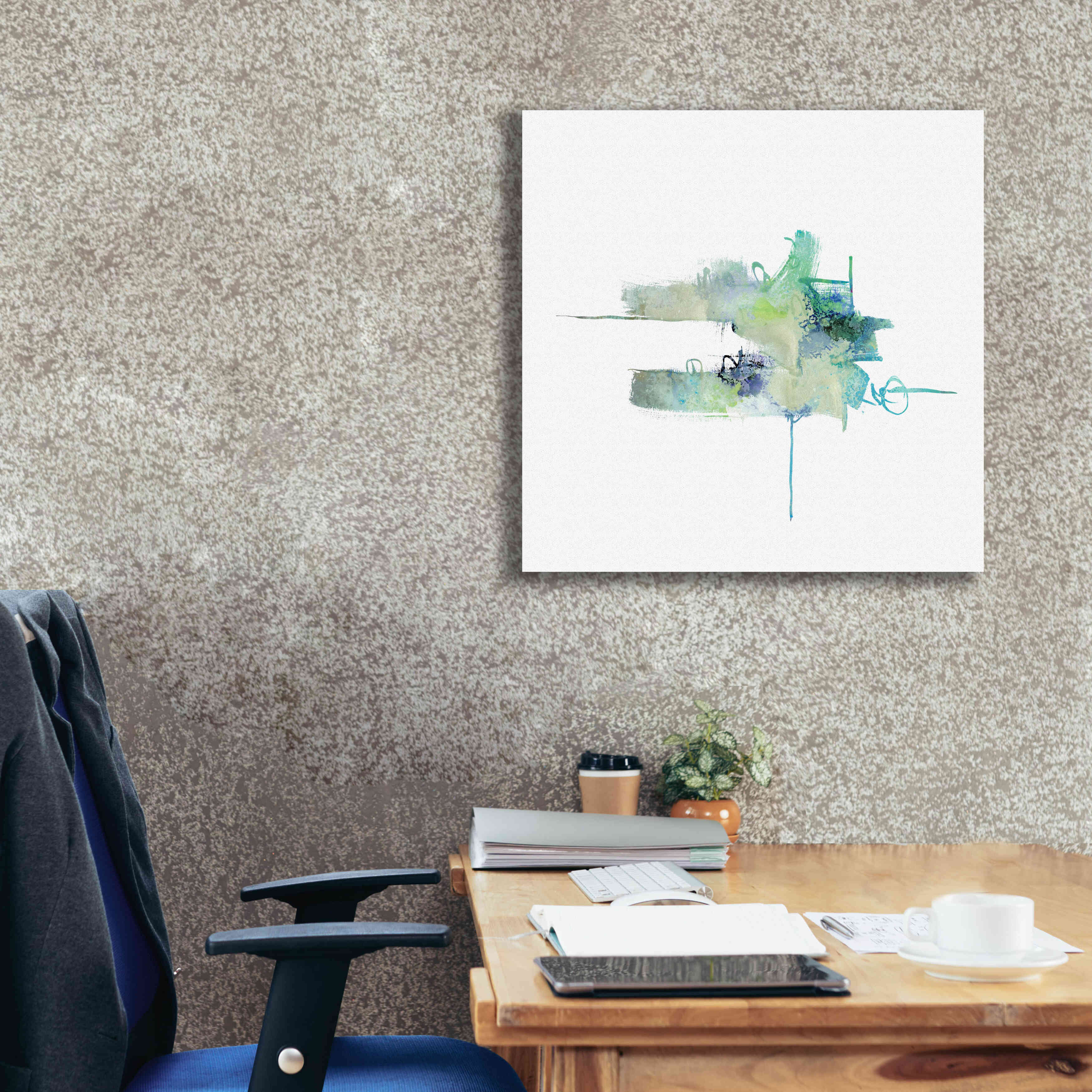 'Eastern Visions 11' by Jaclyn Frances, Giclee Canvas Wall Art,26x26