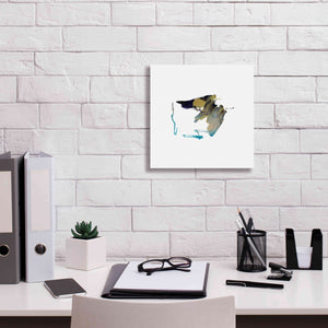 'Eastern Visions 12' by Jaclyn Frances, Giclee Canvas Wall Art,12x12