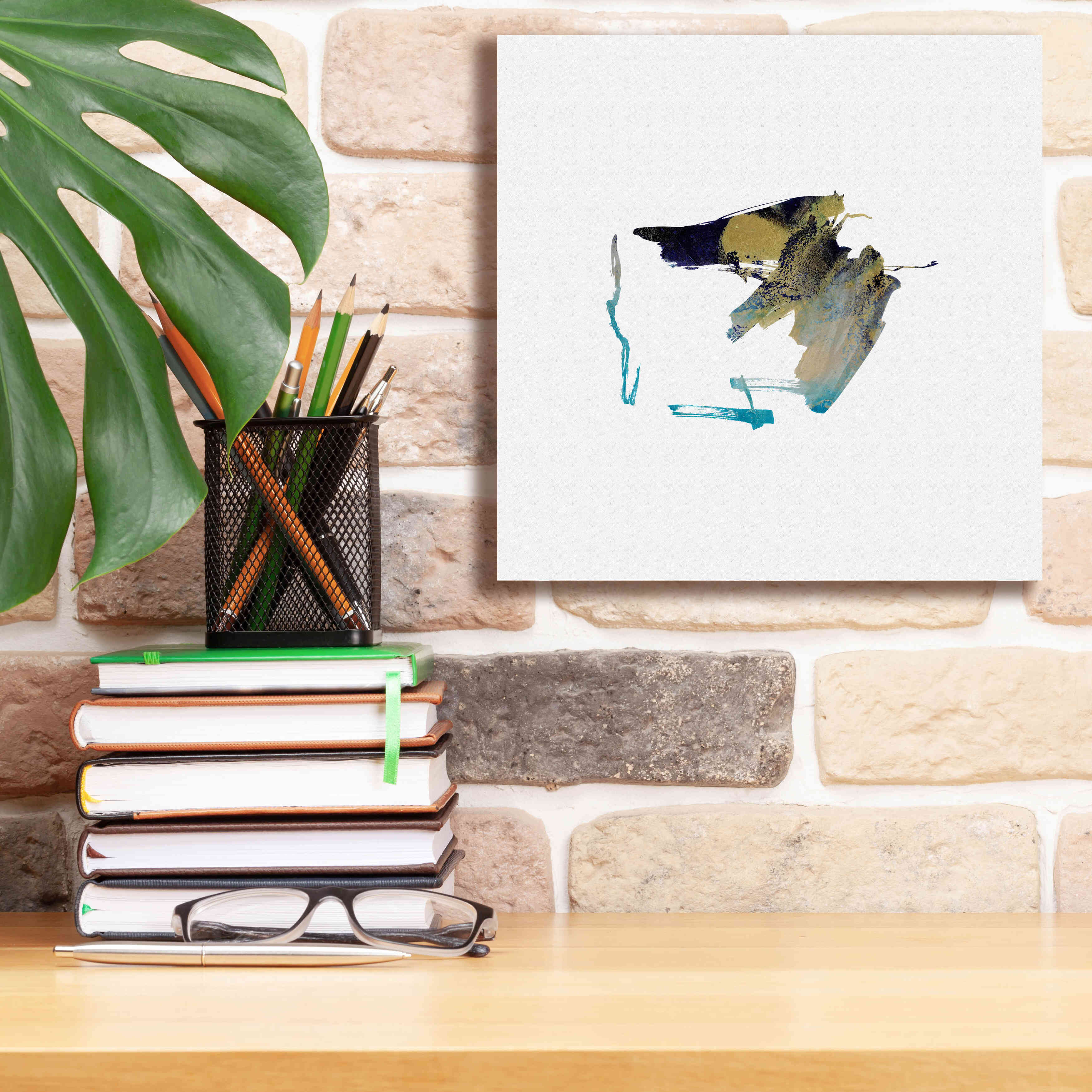 'Eastern Visions 12' by Jaclyn Frances, Giclee Canvas Wall Art,12x12