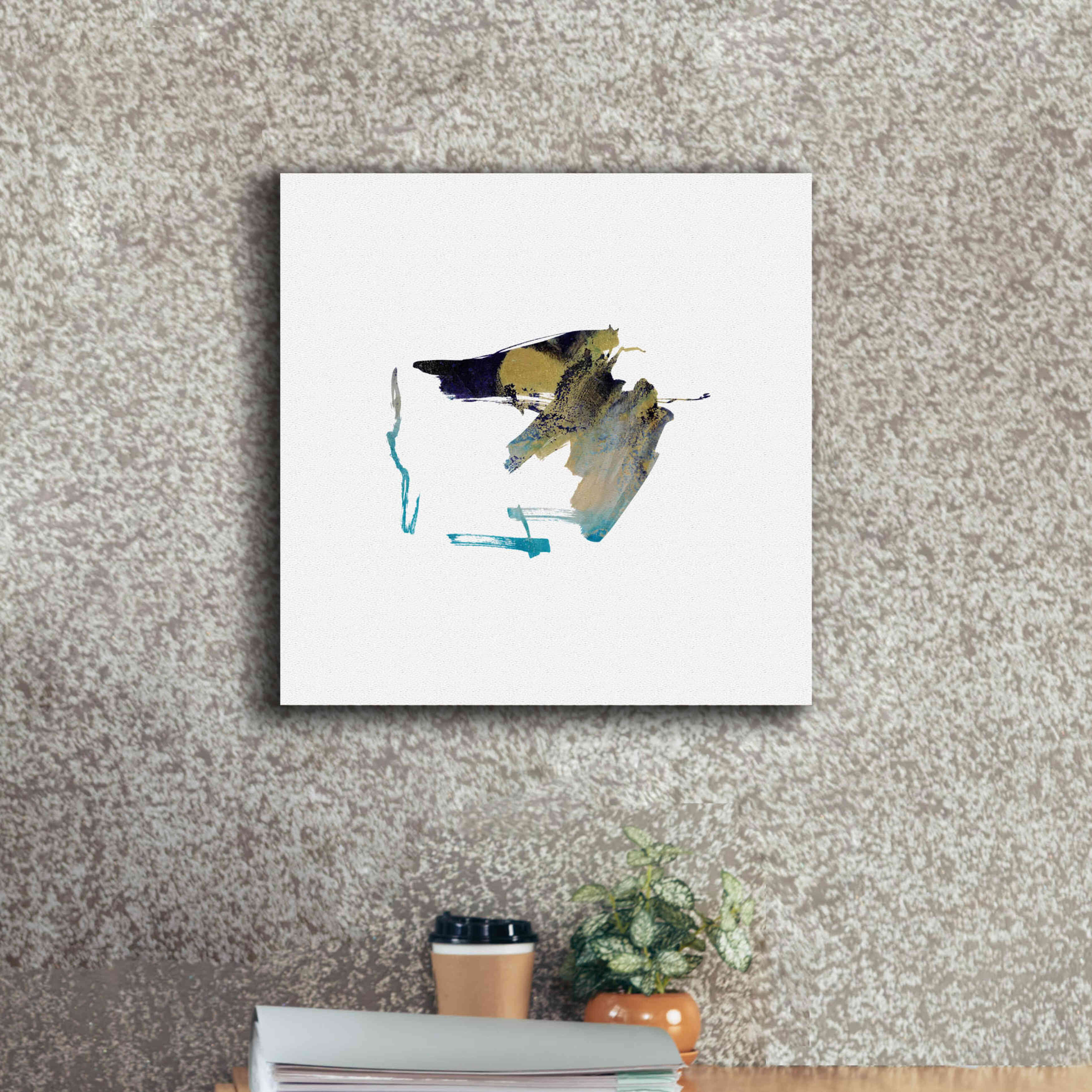 'Eastern Visions 12' by Jaclyn Frances, Giclee Canvas Wall Art,18x18