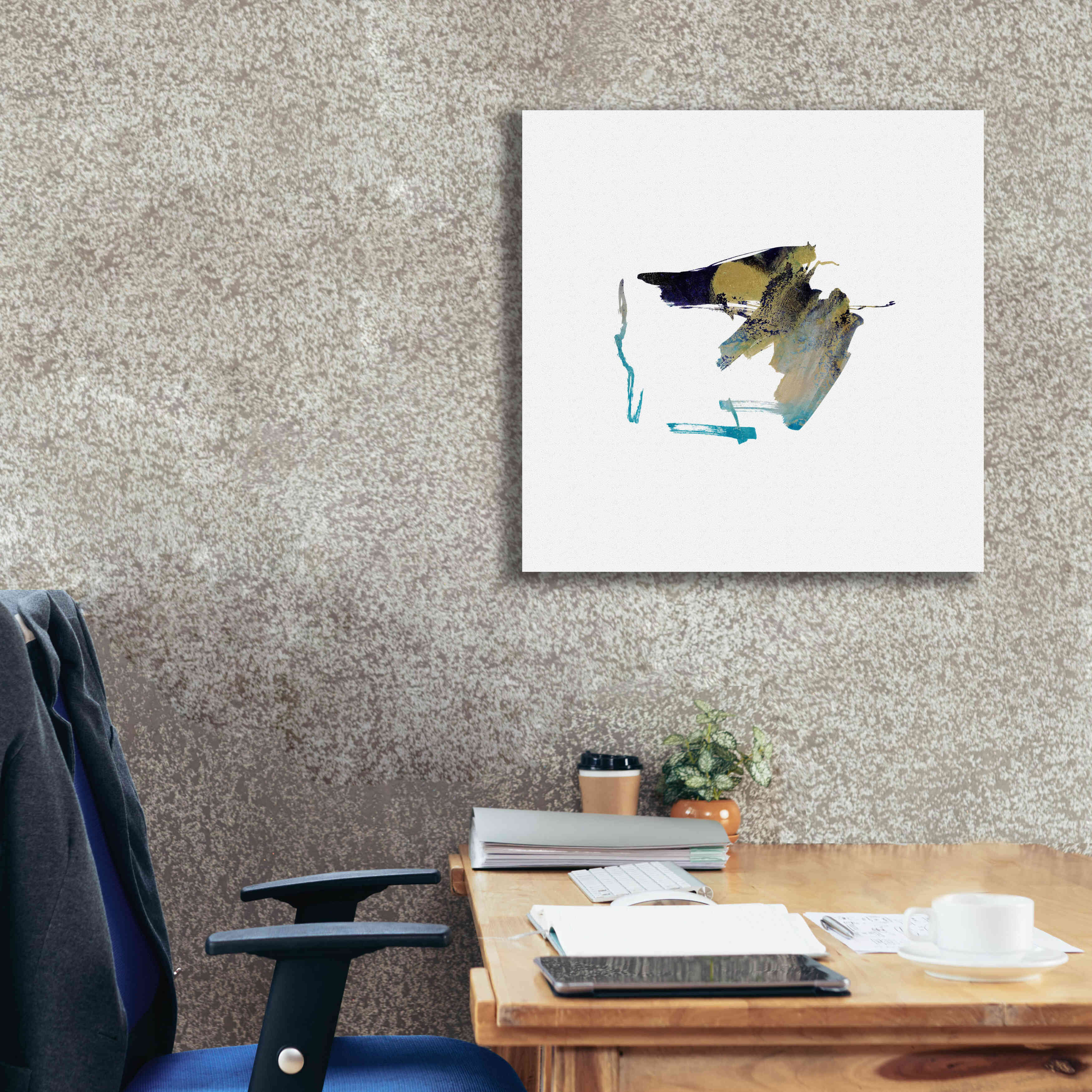 'Eastern Visions 12' by Jaclyn Frances, Giclee Canvas Wall Art,26x26