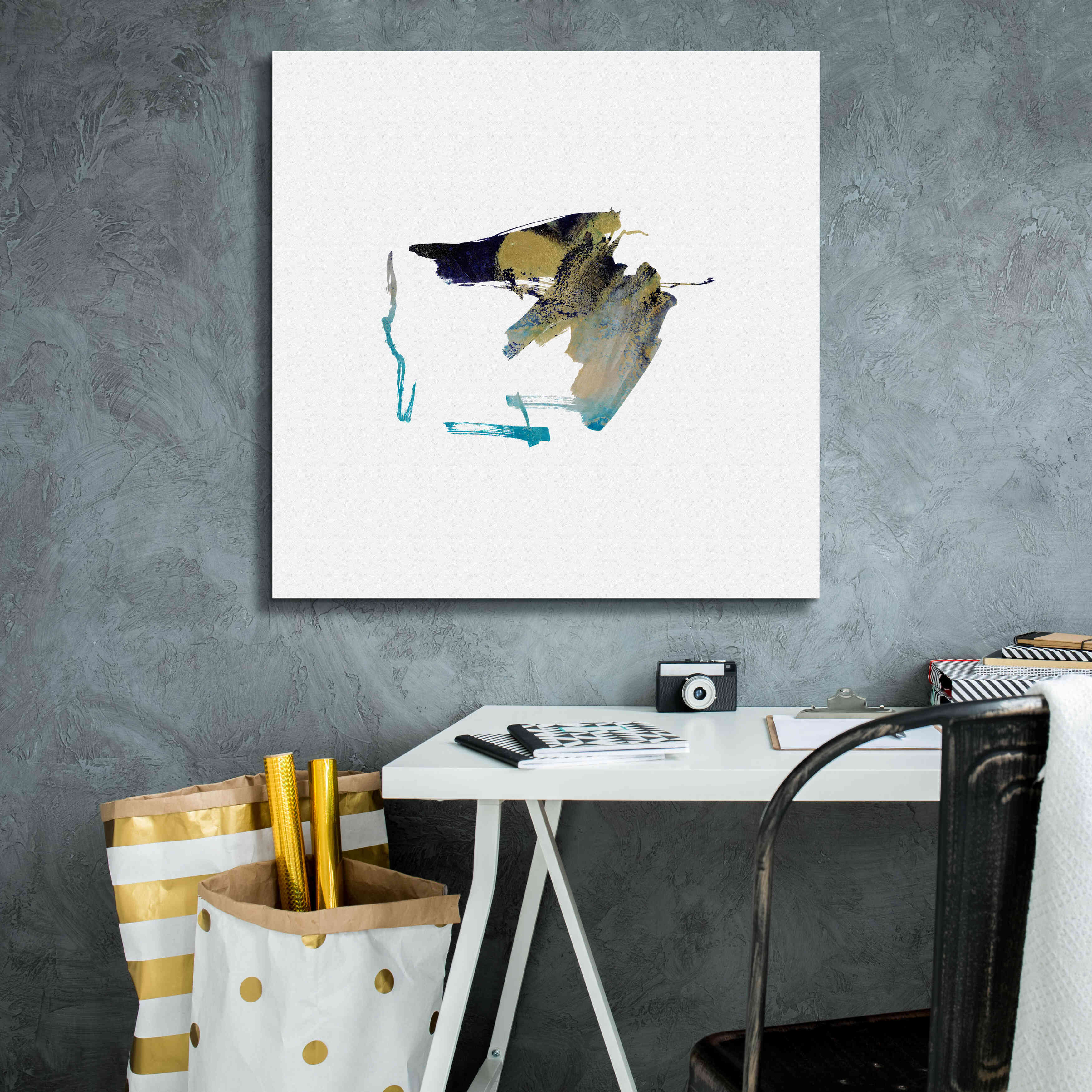 'Eastern Visions 12' by Jaclyn Frances, Giclee Canvas Wall Art,26x26