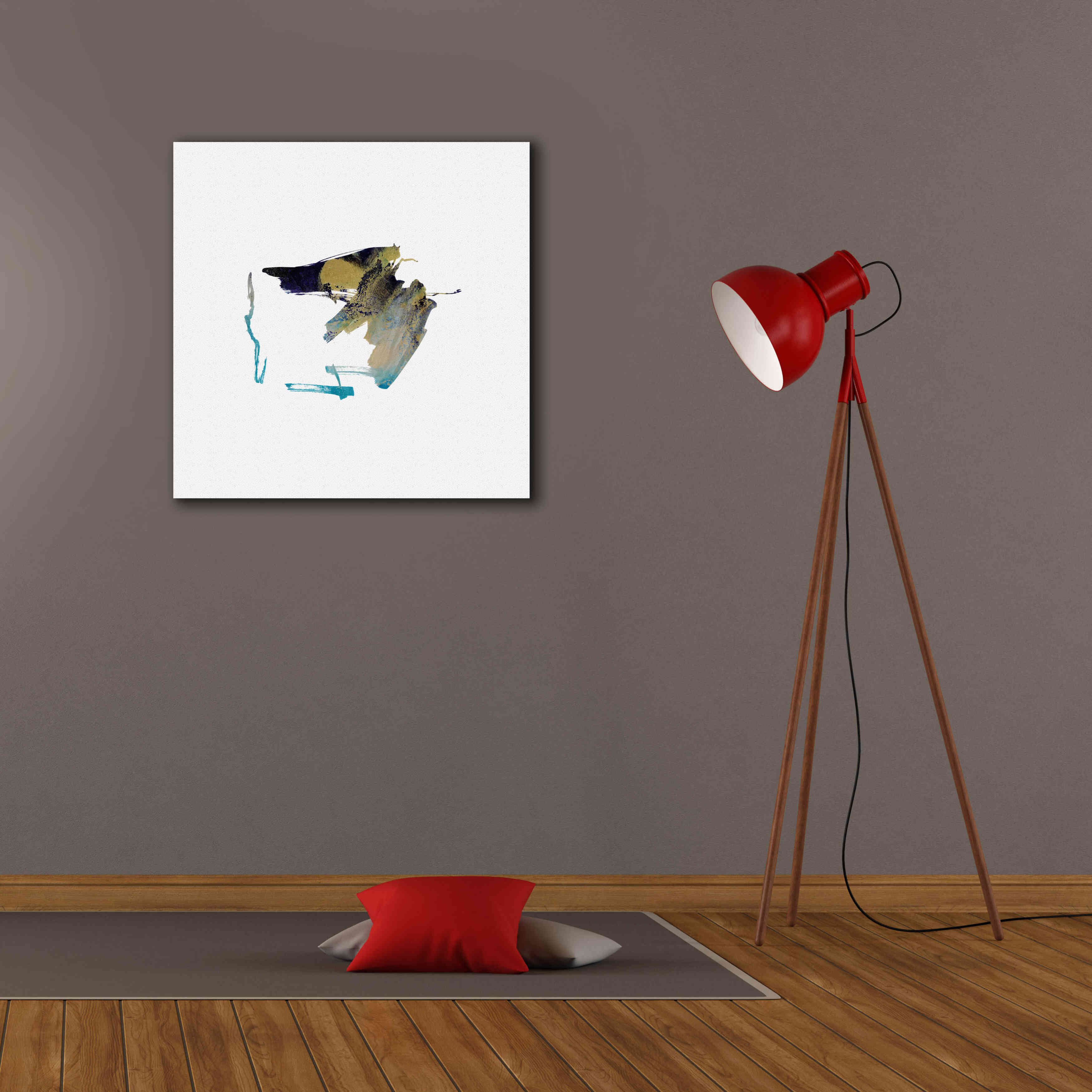 'Eastern Visions 12' by Jaclyn Frances, Giclee Canvas Wall Art,26x26