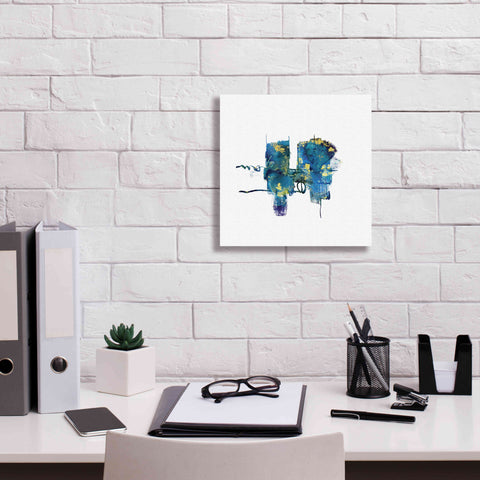 Image of 'Eastern Visions 13' by Jaclyn Frances, Giclee Canvas Wall Art,12x12