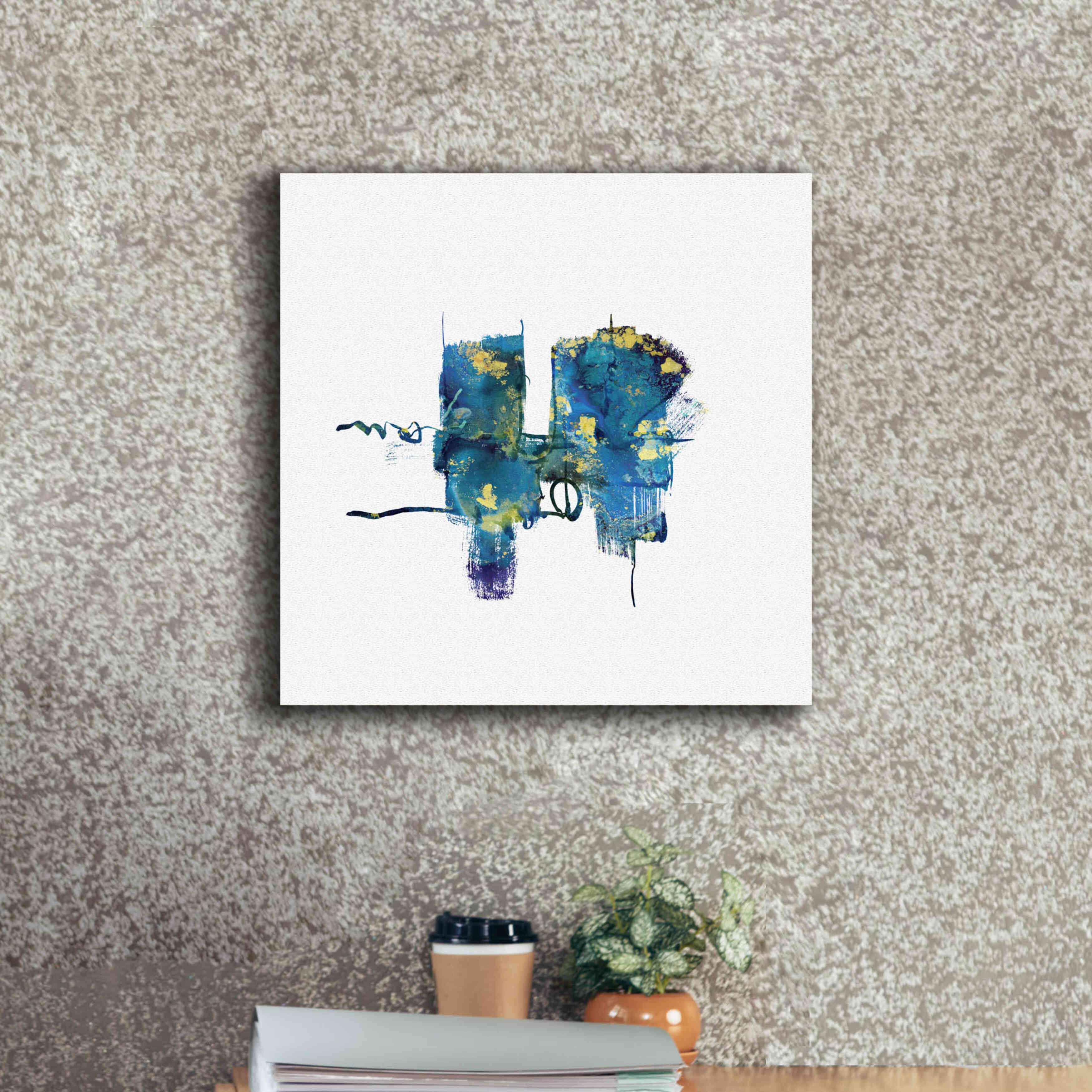 'Eastern Visions 13' by Jaclyn Frances, Giclee Canvas Wall Art,18x18
