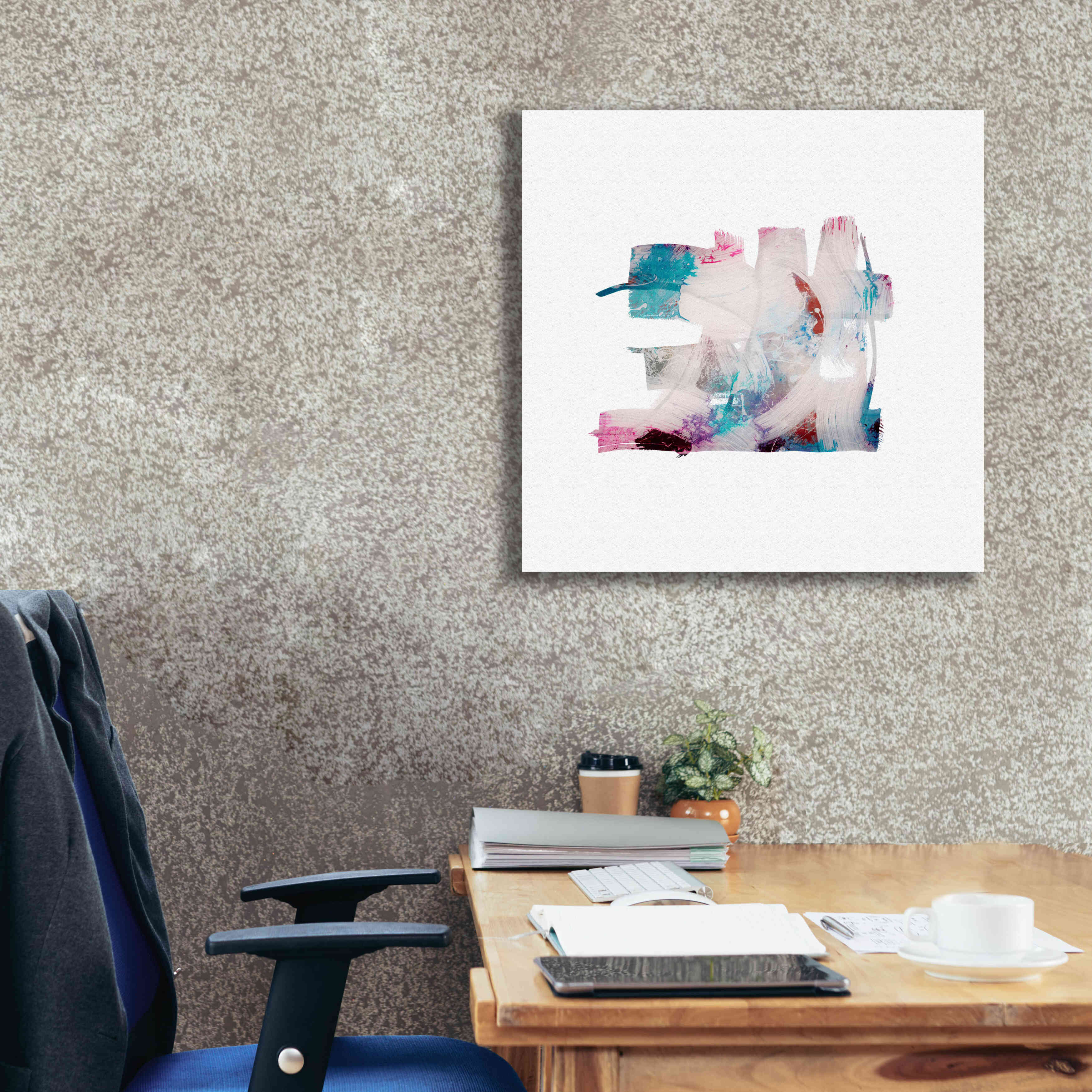 'Eastern Visions 14' by Jaclyn Frances, Giclee Canvas Wall Art,26x26