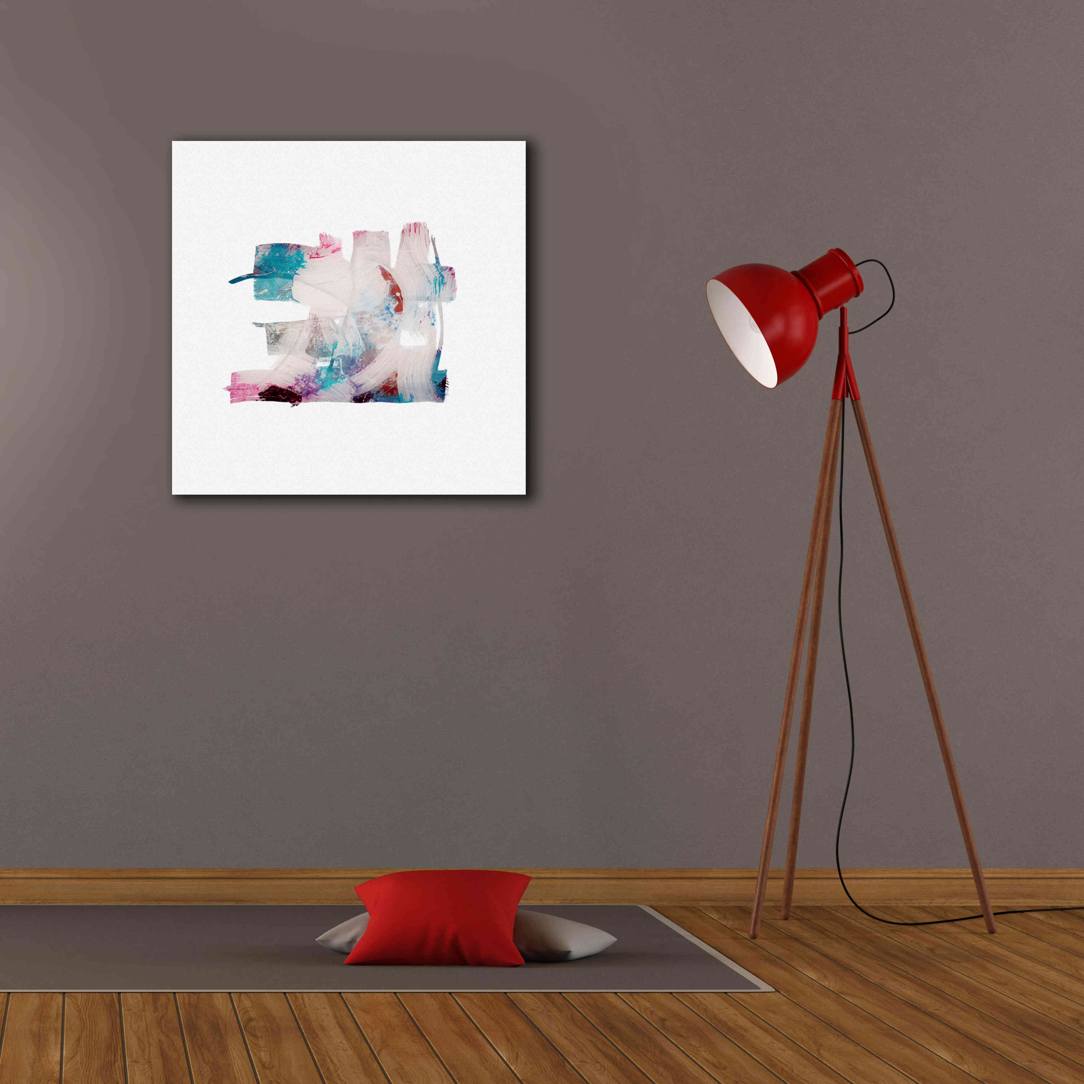 'Eastern Visions 14' by Jaclyn Frances, Giclee Canvas Wall Art,26x26