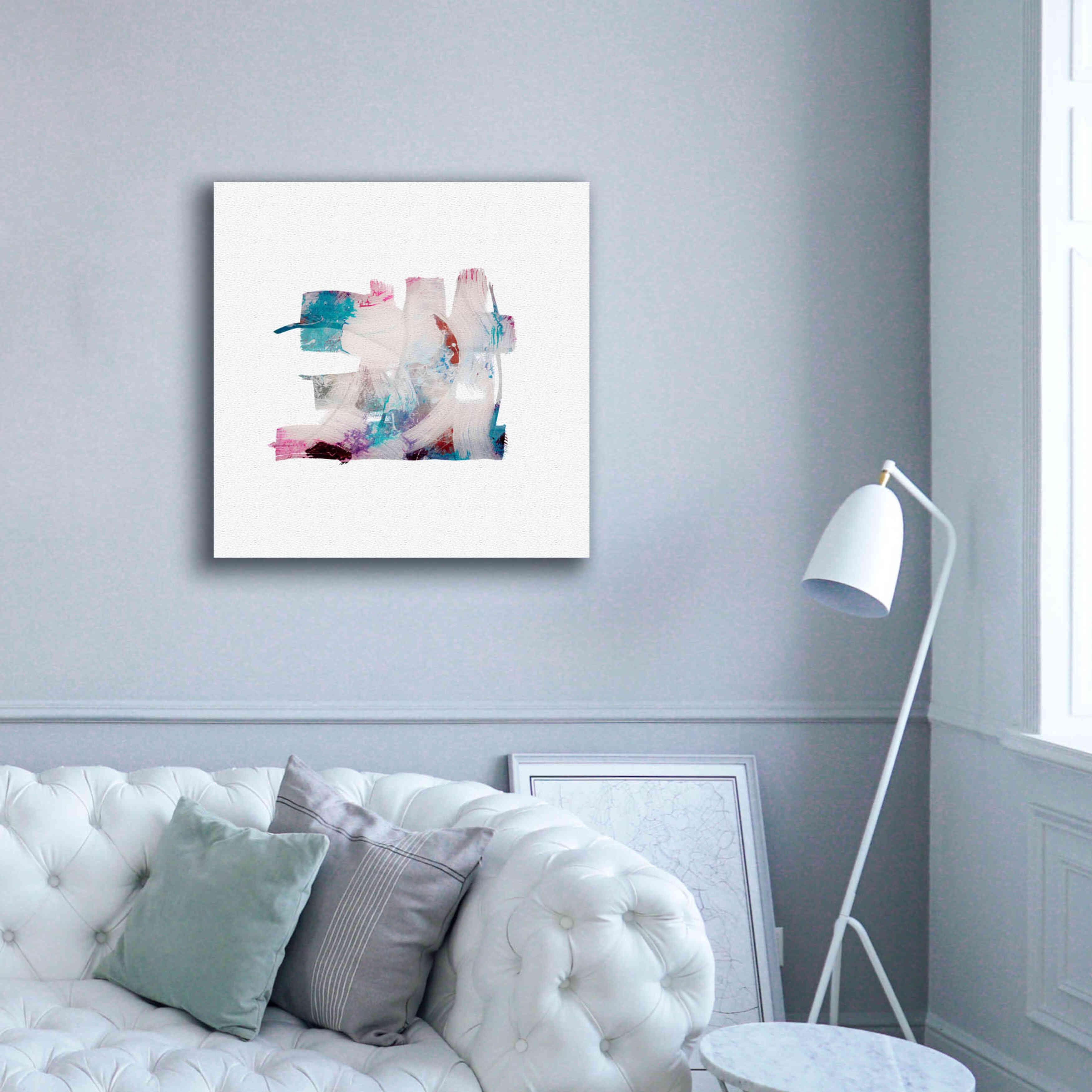 'Eastern Visions 14' by Jaclyn Frances, Giclee Canvas Wall Art,37x37