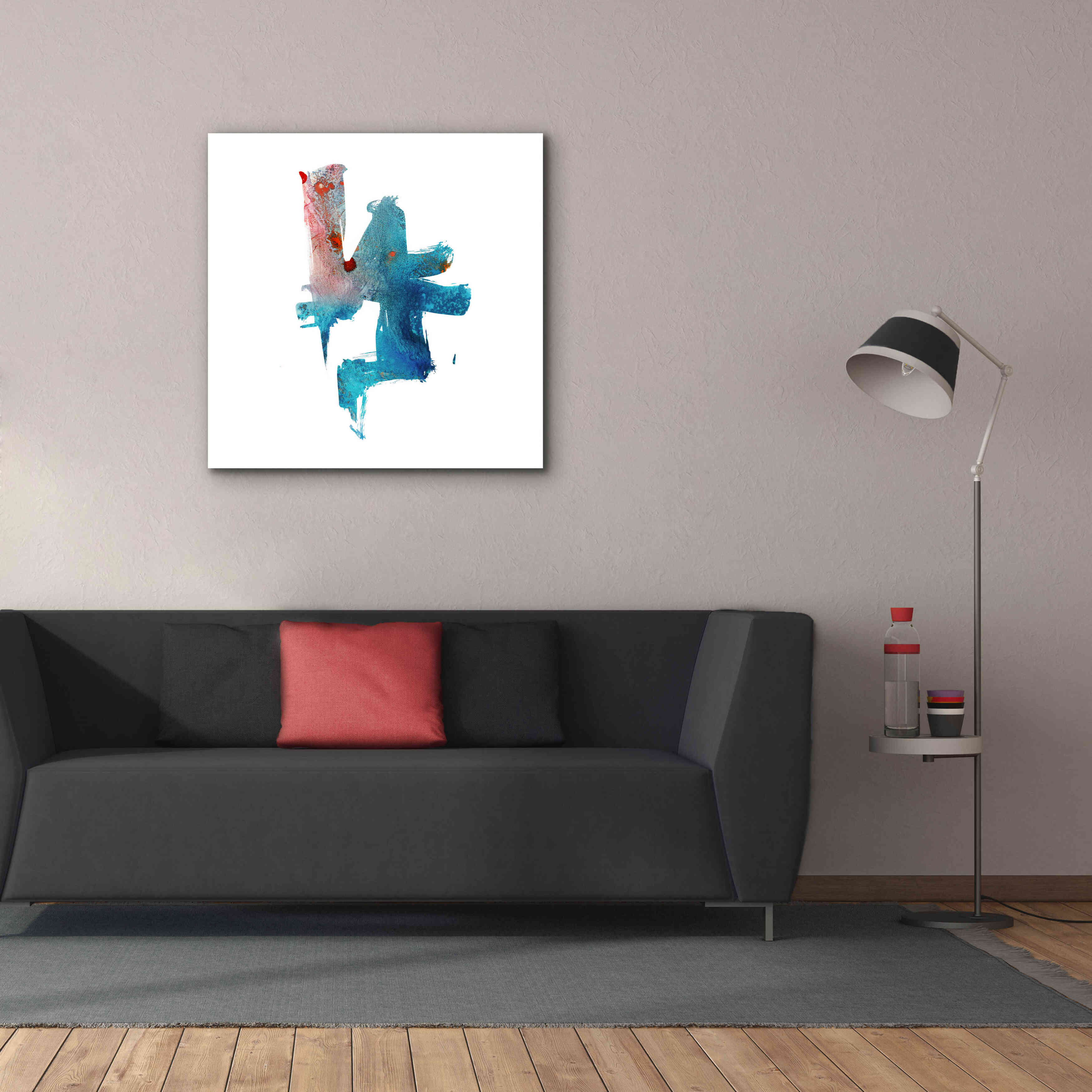 'Eastern Visions 2' by Jaclyn Frances, Giclee Canvas Wall Art,37x37