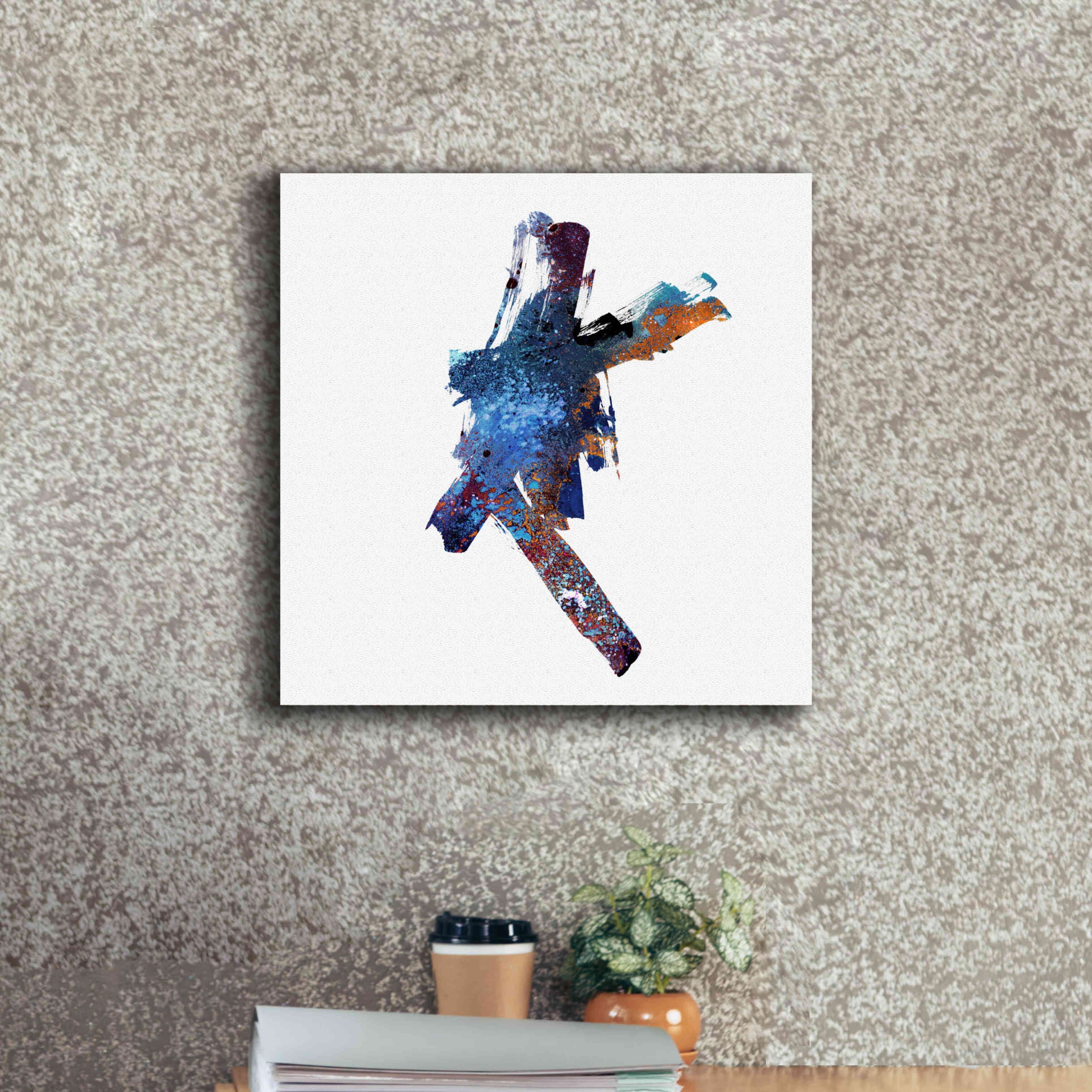 'Eastern Visions 3' by Jaclyn Frances, Giclee Canvas Wall Art,18x18