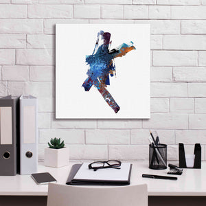 'Eastern Visions 3' by Jaclyn Frances, Giclee Canvas Wall Art,18x18