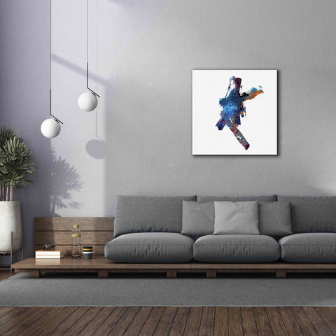 Image of 'Eastern Visions 3' by Jaclyn Frances, Giclee Canvas Wall Art,37x37